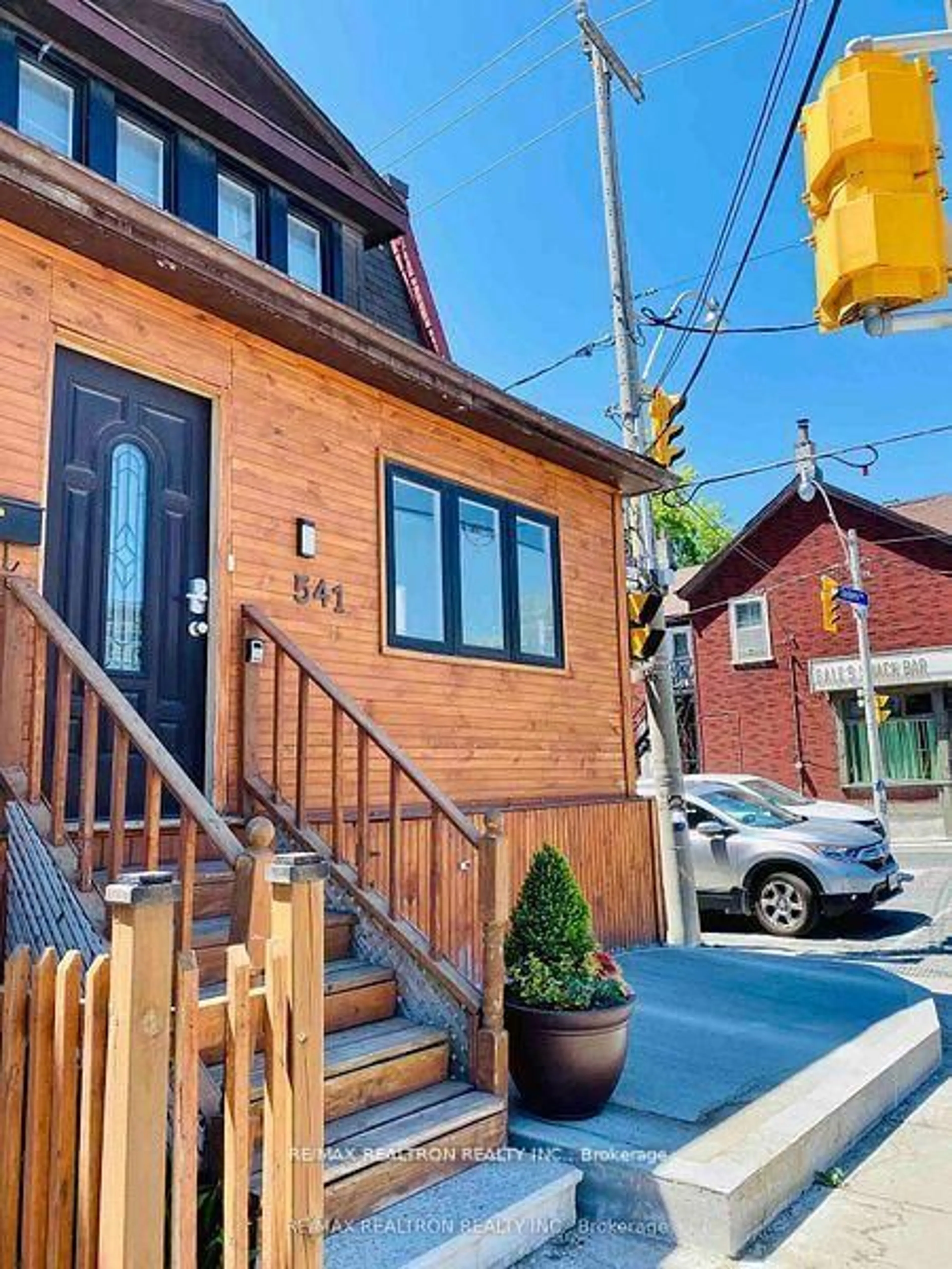 Home with brick exterior material, street for 541 Eastern Ave, Toronto Ontario M4M 1C8