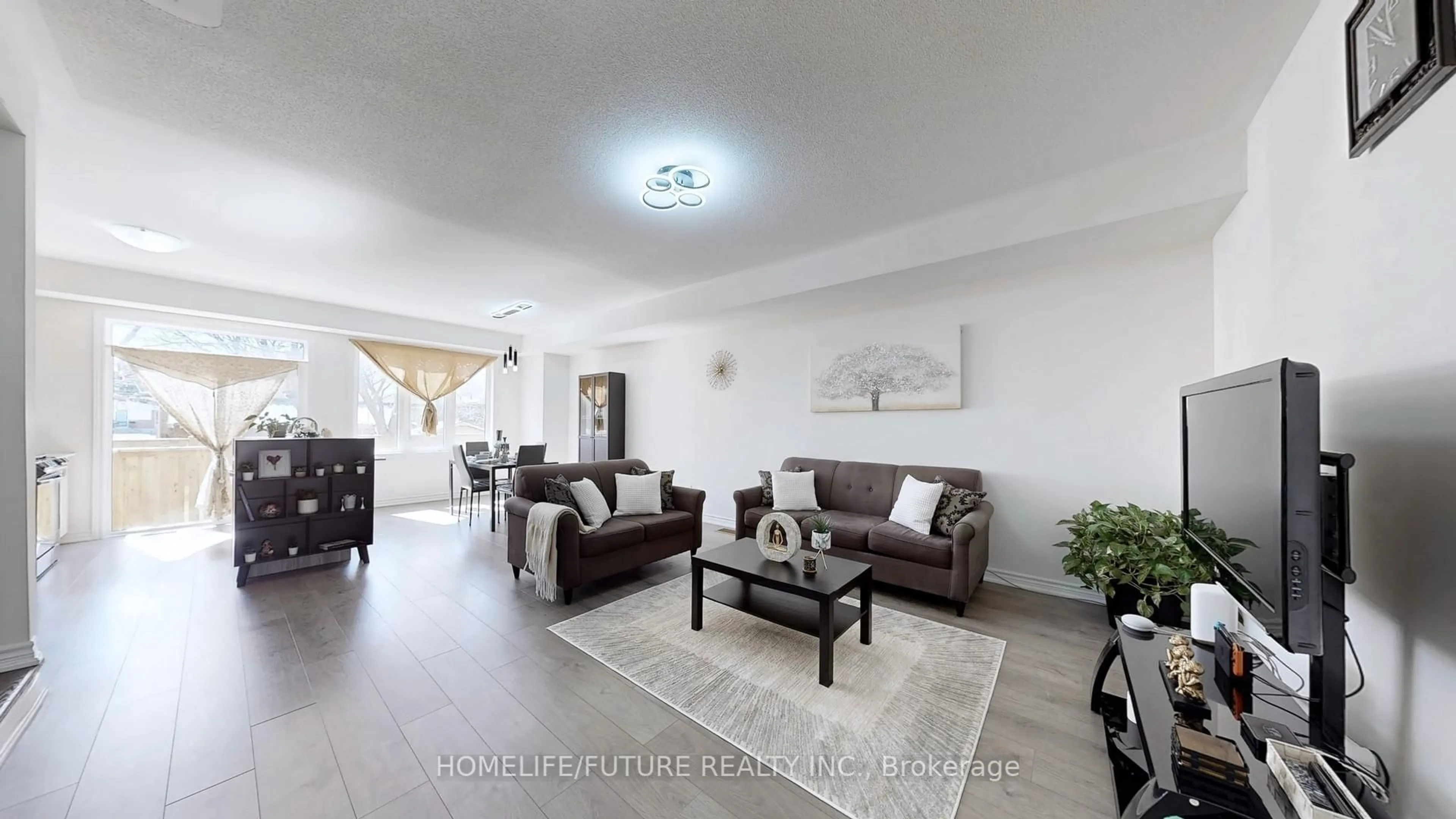 Living room with furniture, unknown for 348 Okanagan Path, Oshawa Ontario L1H 0A7