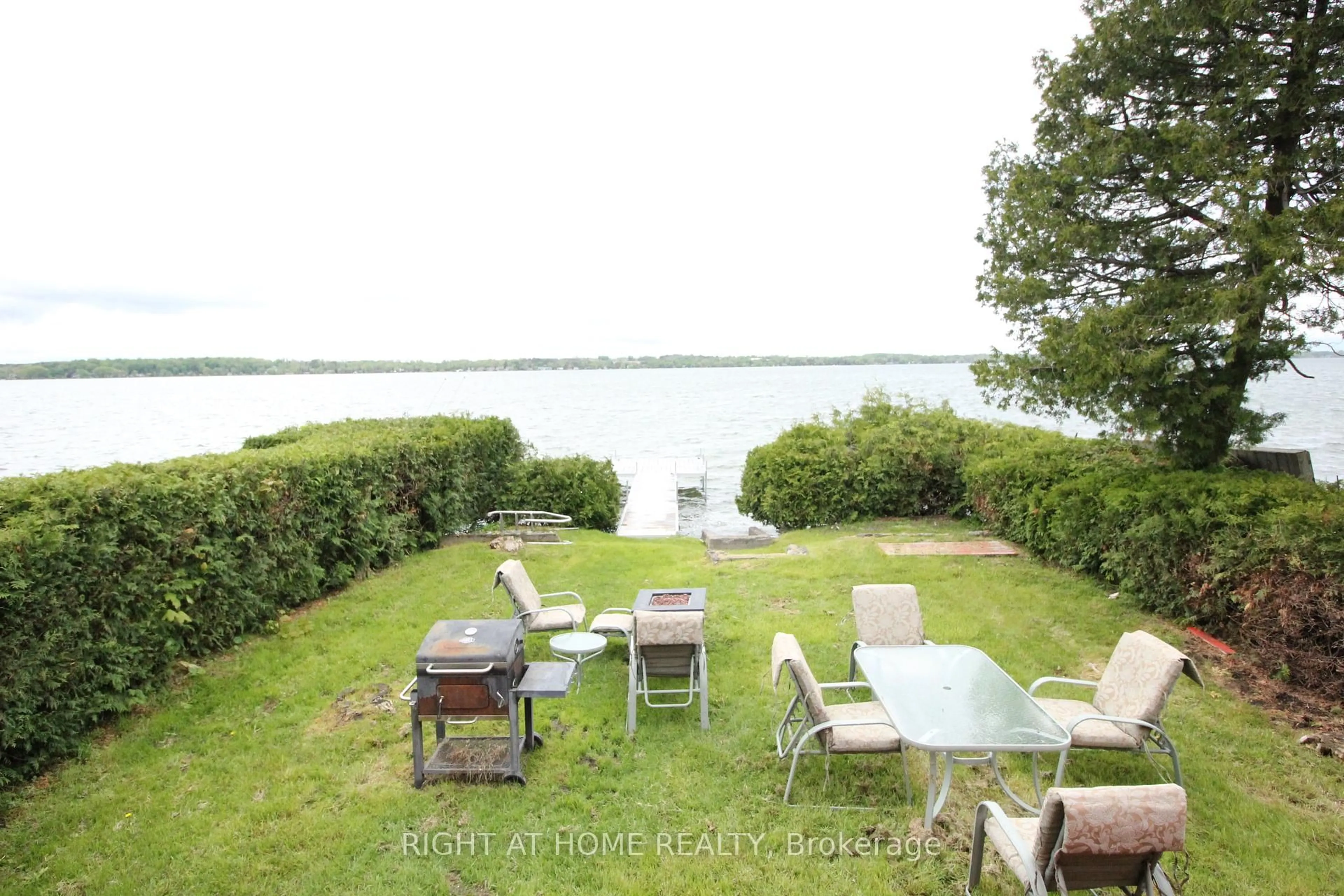 Patio, water/lake/river/ocean view for 91 Cedar Grove Dr, Scugog Ontario L0B 1E0