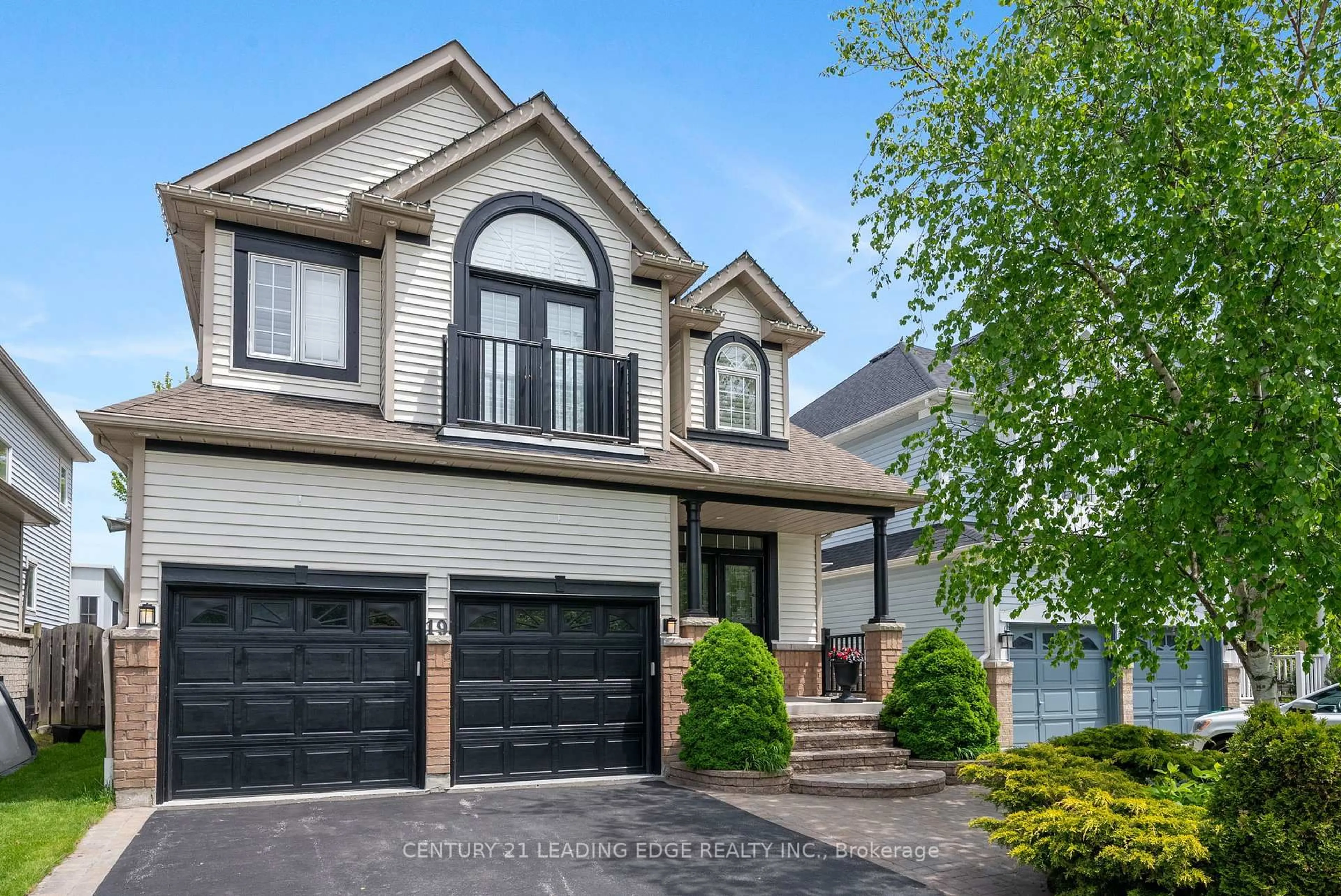Home with brick exterior material, street for 19 Havenwood Pl, Whitby Ontario L1N 9V6