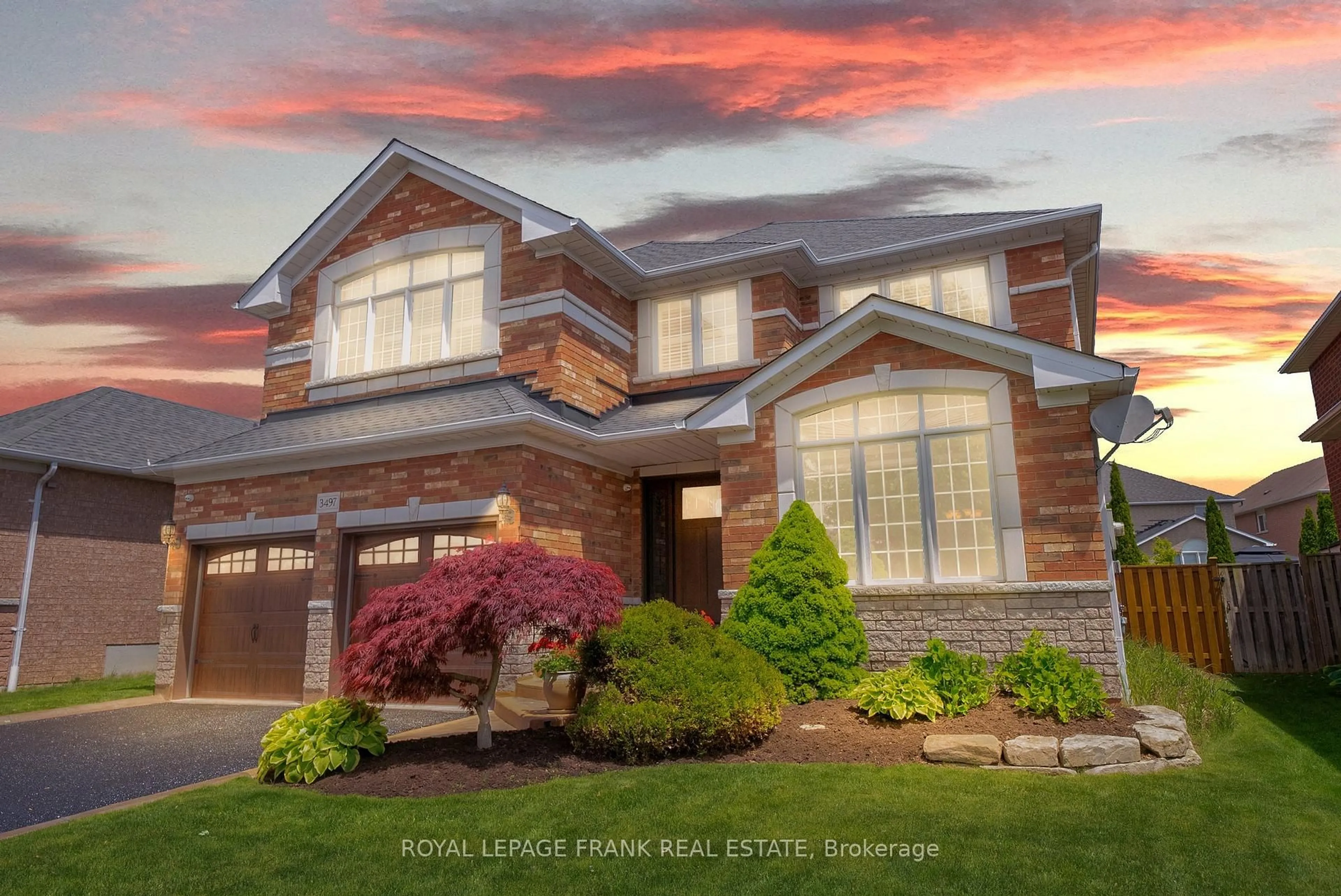 Home with brick exterior material, street for 3497 Garrard Rd, Whitby Ontario L1R 3C8