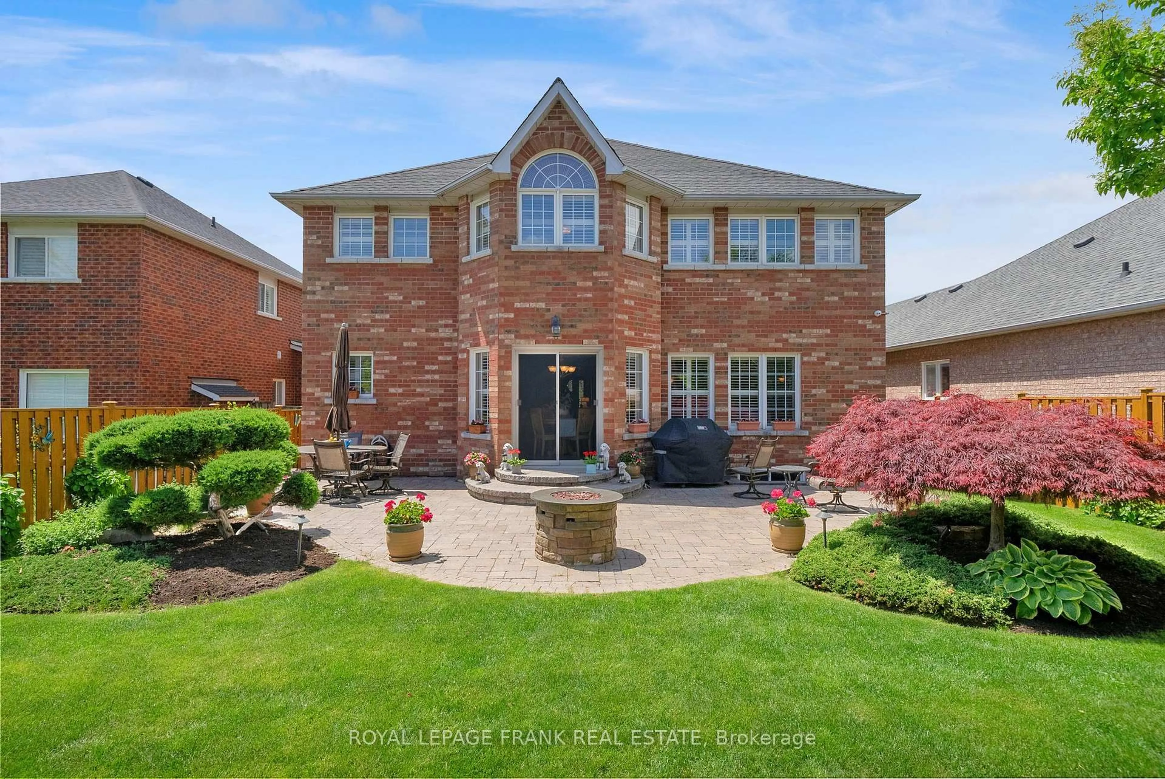 Home with brick exterior material, street for 3497 Garrard Rd, Whitby Ontario L1R 3C8