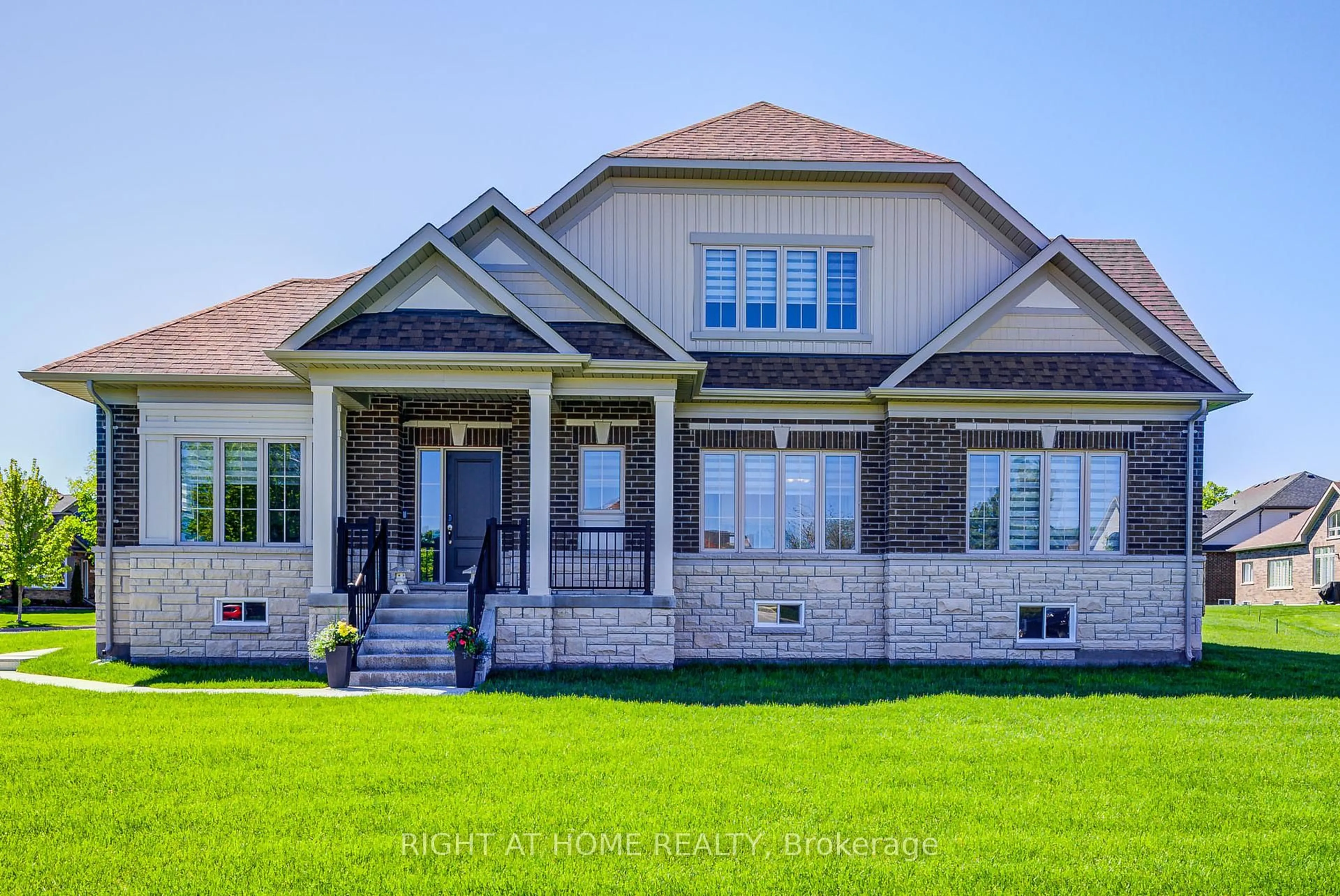 Home with brick exterior material, street for 42 Waterbury Cres, Scugog Ontario L9L 0B4