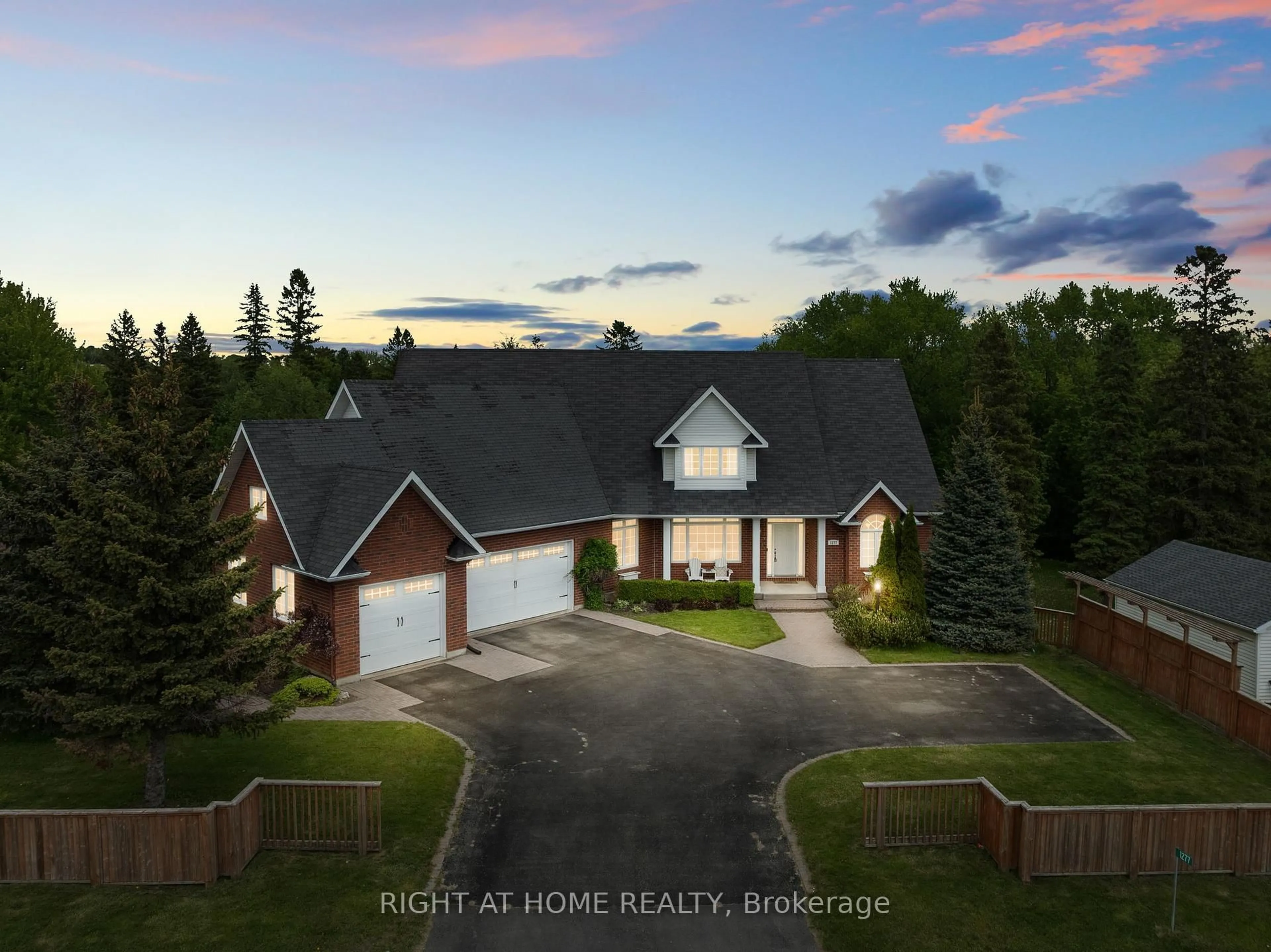A pic from outside/outdoor area/front of a property/back of a property/a pic from drone, unknown for 1277 Townline Rd, Clarington Ontario L1H 8L7