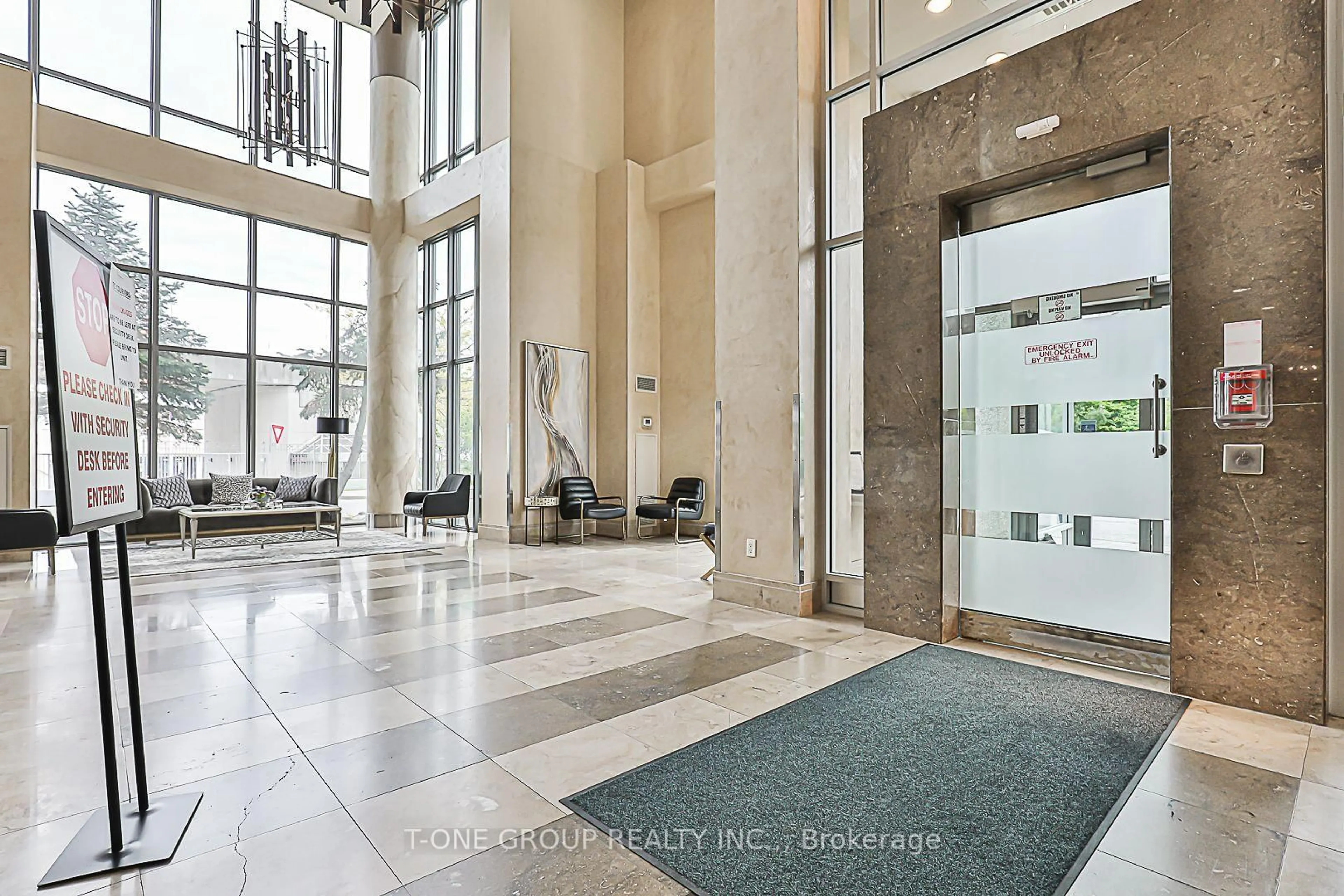 Indoor foyer for 50 Brian Harrison Way #3310, Toronto Ontario M1P 5J4