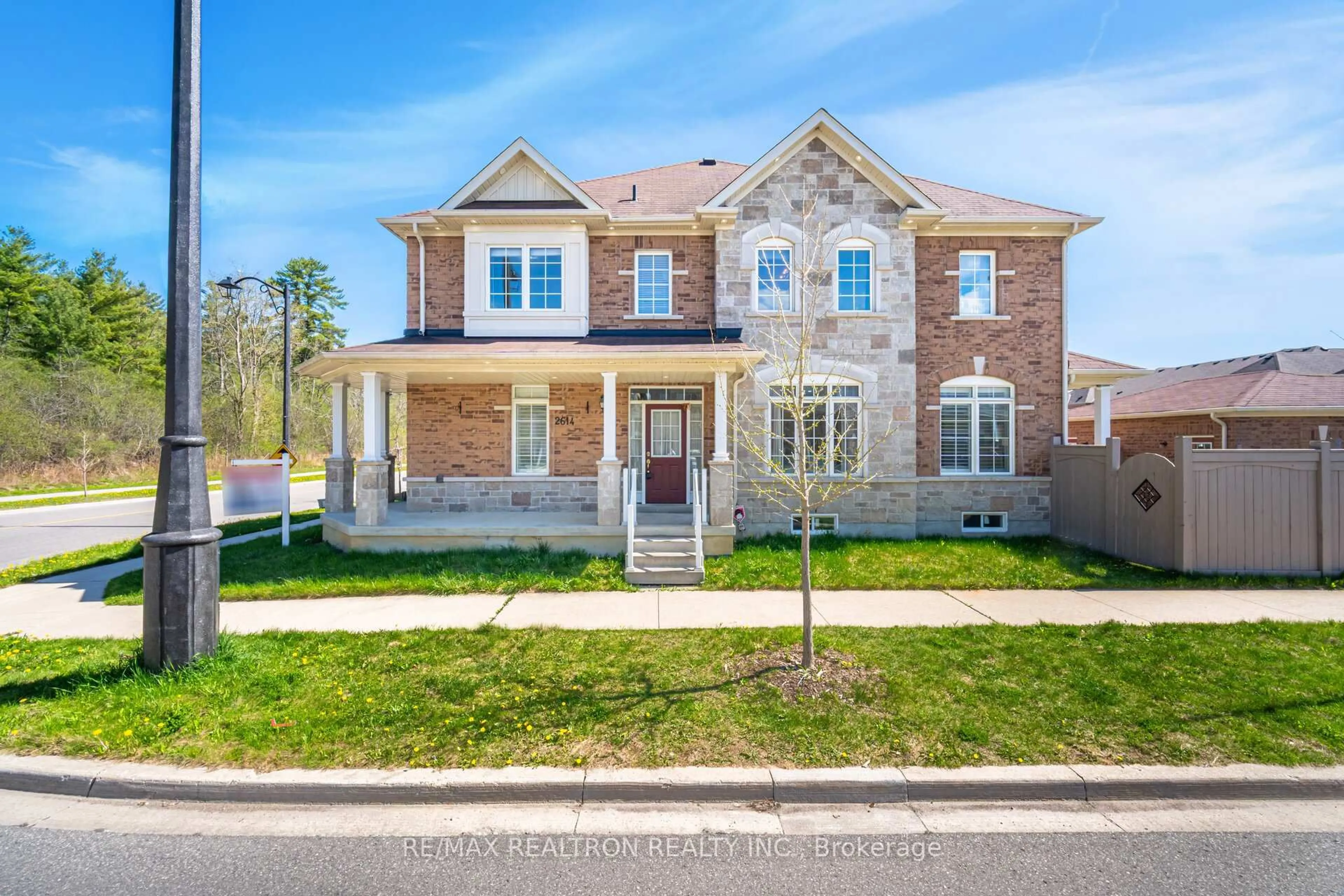 Home with brick exterior material, street for 2614 Tillings Rd, Pickering Ontario L1X 0C9