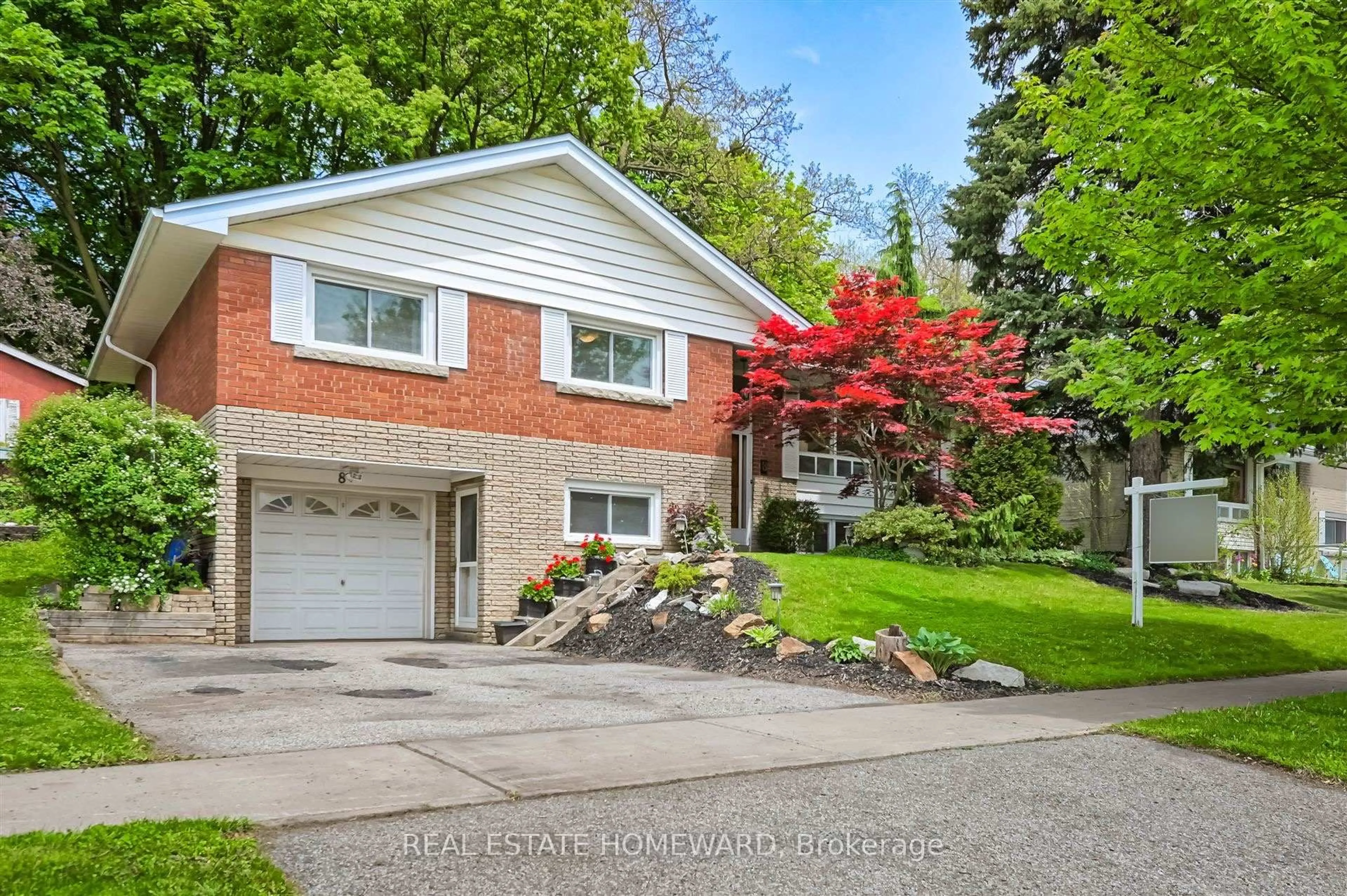 Home with brick exterior material, street for 8 Burnview Cres, Toronto Ontario M1H 1B5