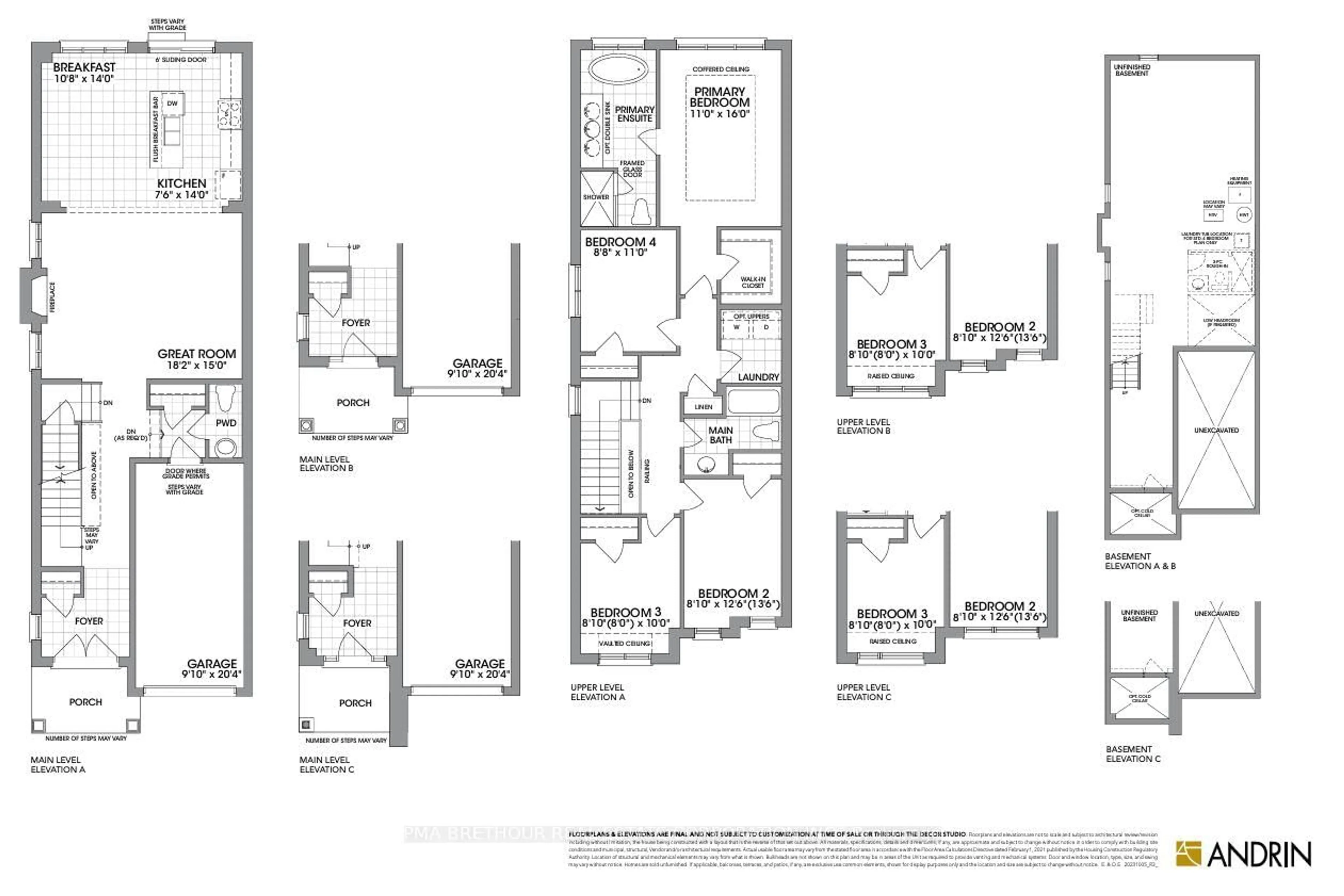 Floor plan for 10 Deer Ridge Cres, Whitby Ontario L1P 0P3