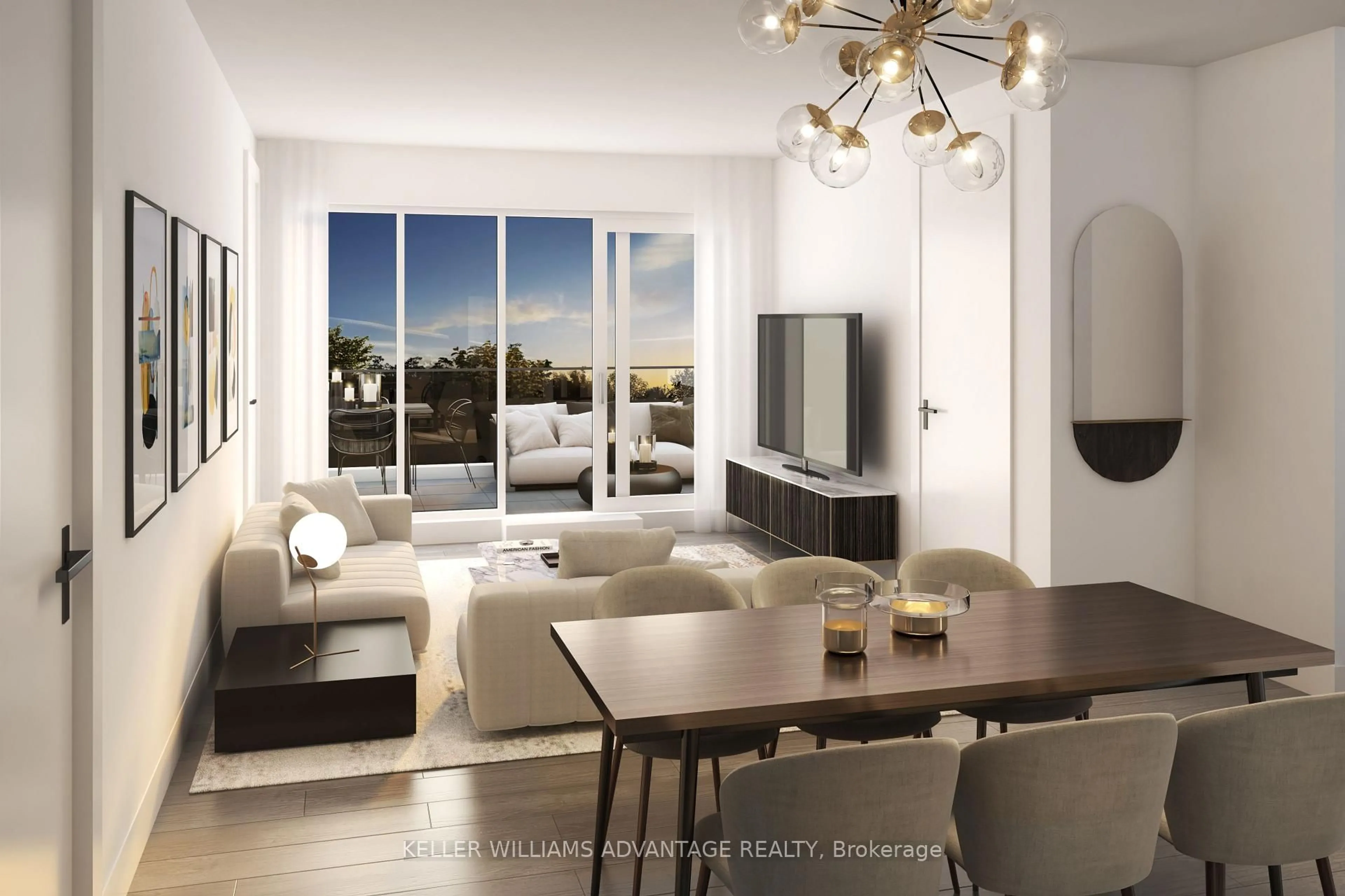 Living room with furniture, unknown for 4569 Kingston Rd #1105, Toronto Ontario M1E 0C7