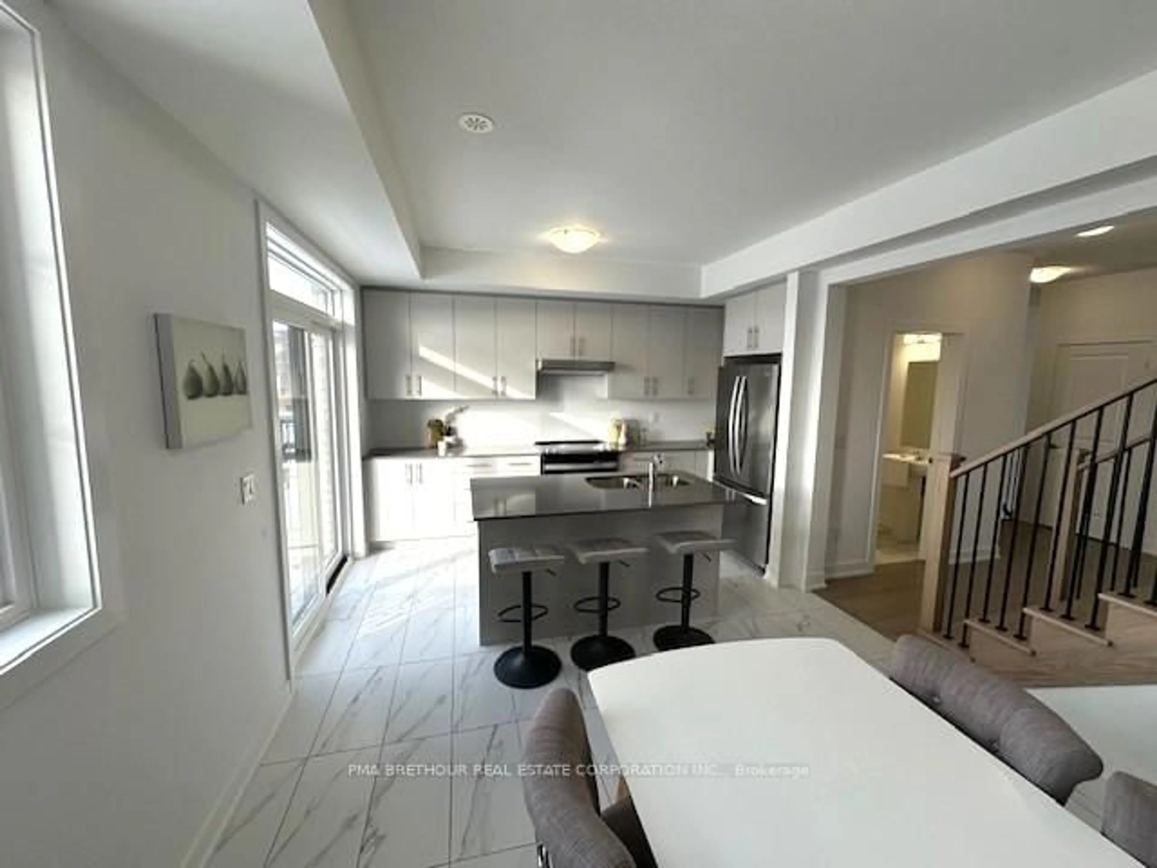 Open concept kitchen, unknown for 75 Morrison Cres, Whitby Ontario L1N 5S4