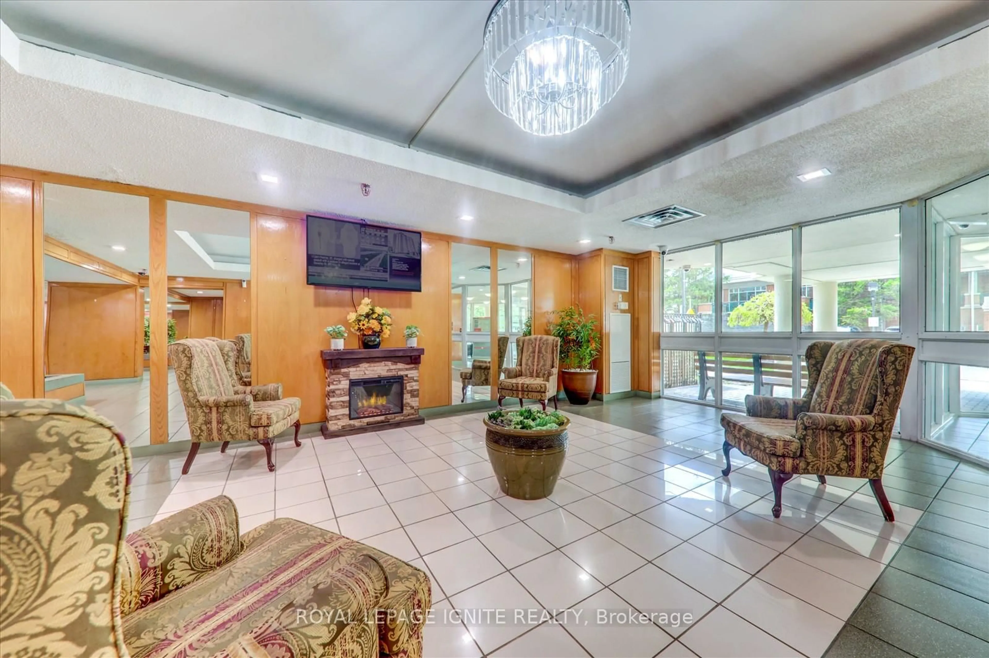 Lobby for 410 Mclevin Ave #803, Toronto Ontario M1B 5J5