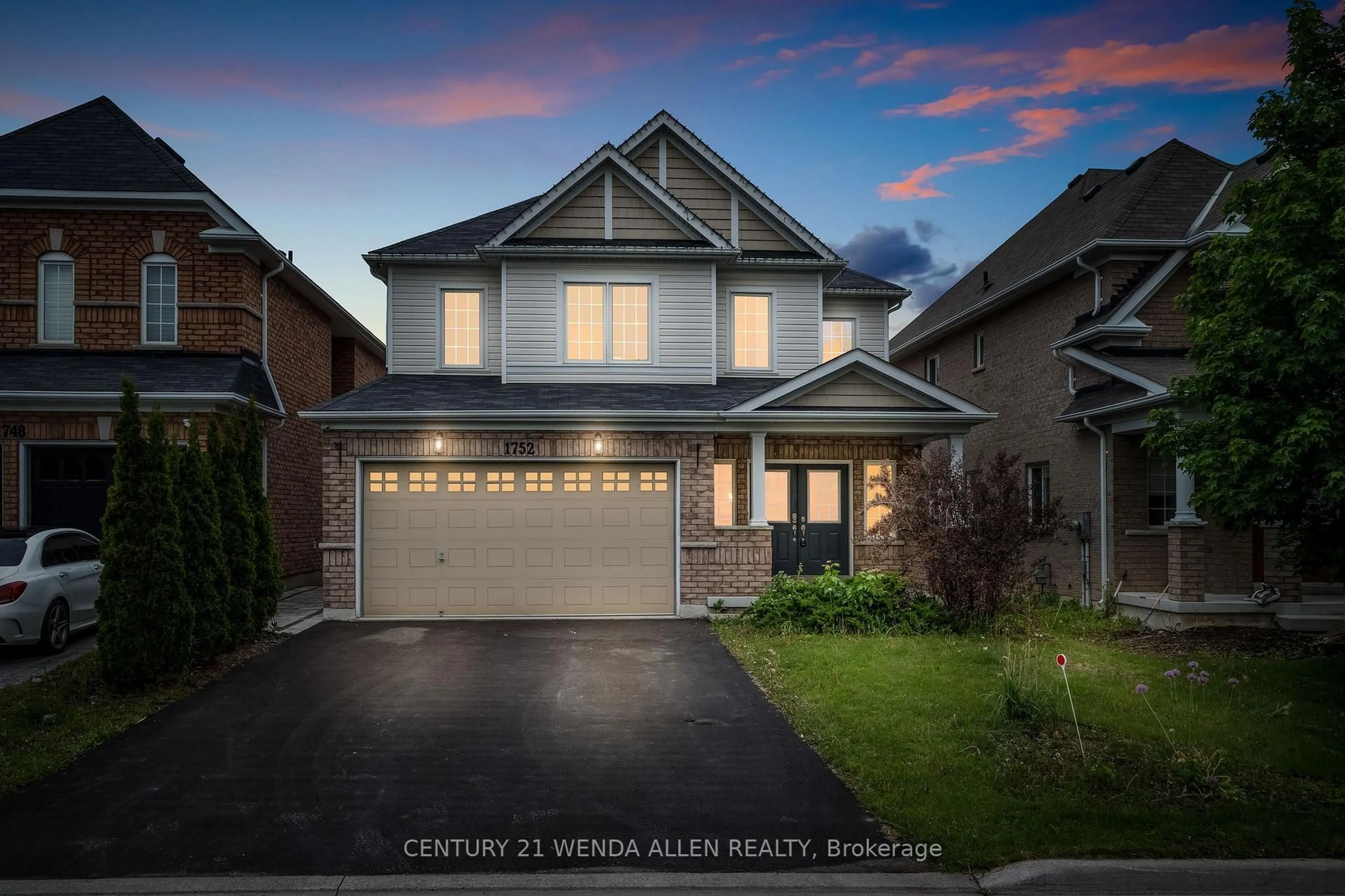 Home with brick exterior material, street for 1752 Finkle Dr, Oshawa Ontario L1K 0H2