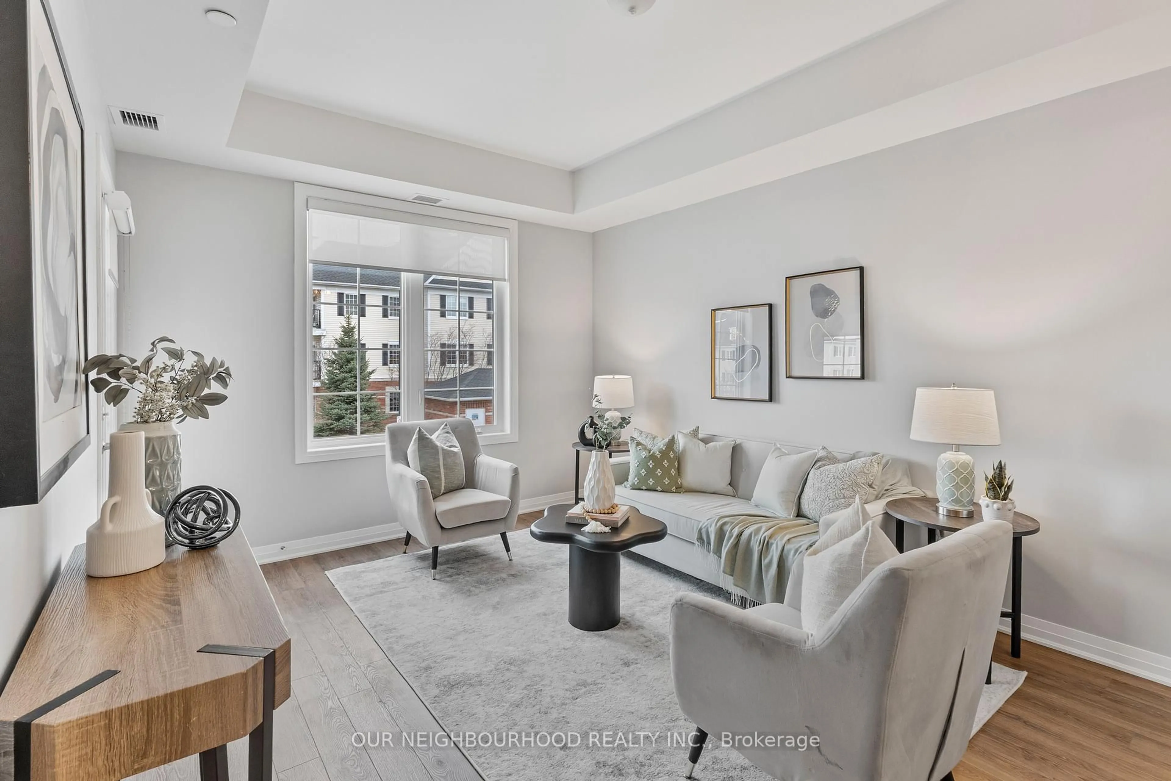 Living room with furniture, unknown for 65 Shipway Ave #211, Clarington Ontario L1B 0B7