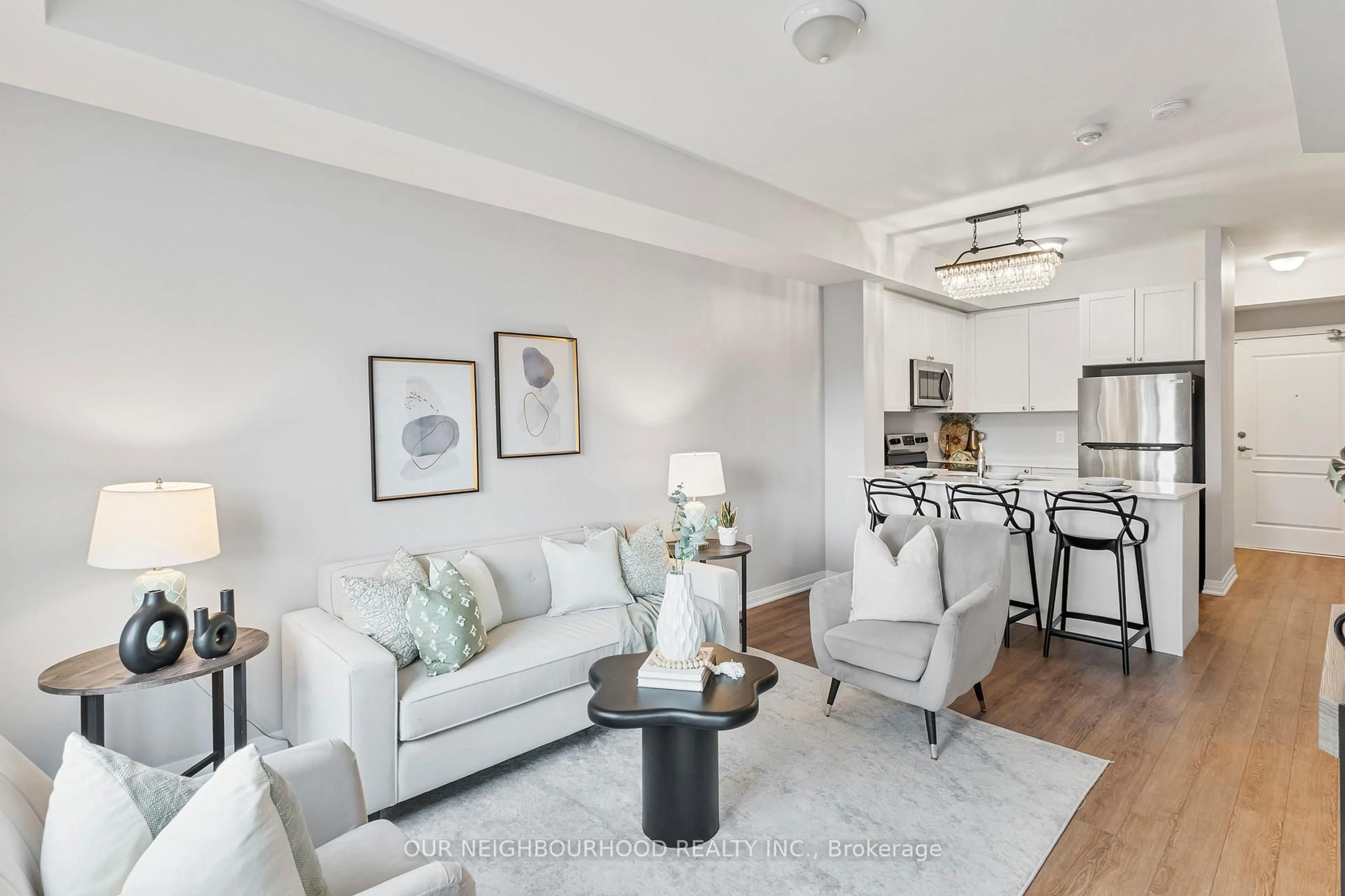 Living room with furniture, unknown for 65 Shipway Ave #211, Clarington Ontario L1B 0B7