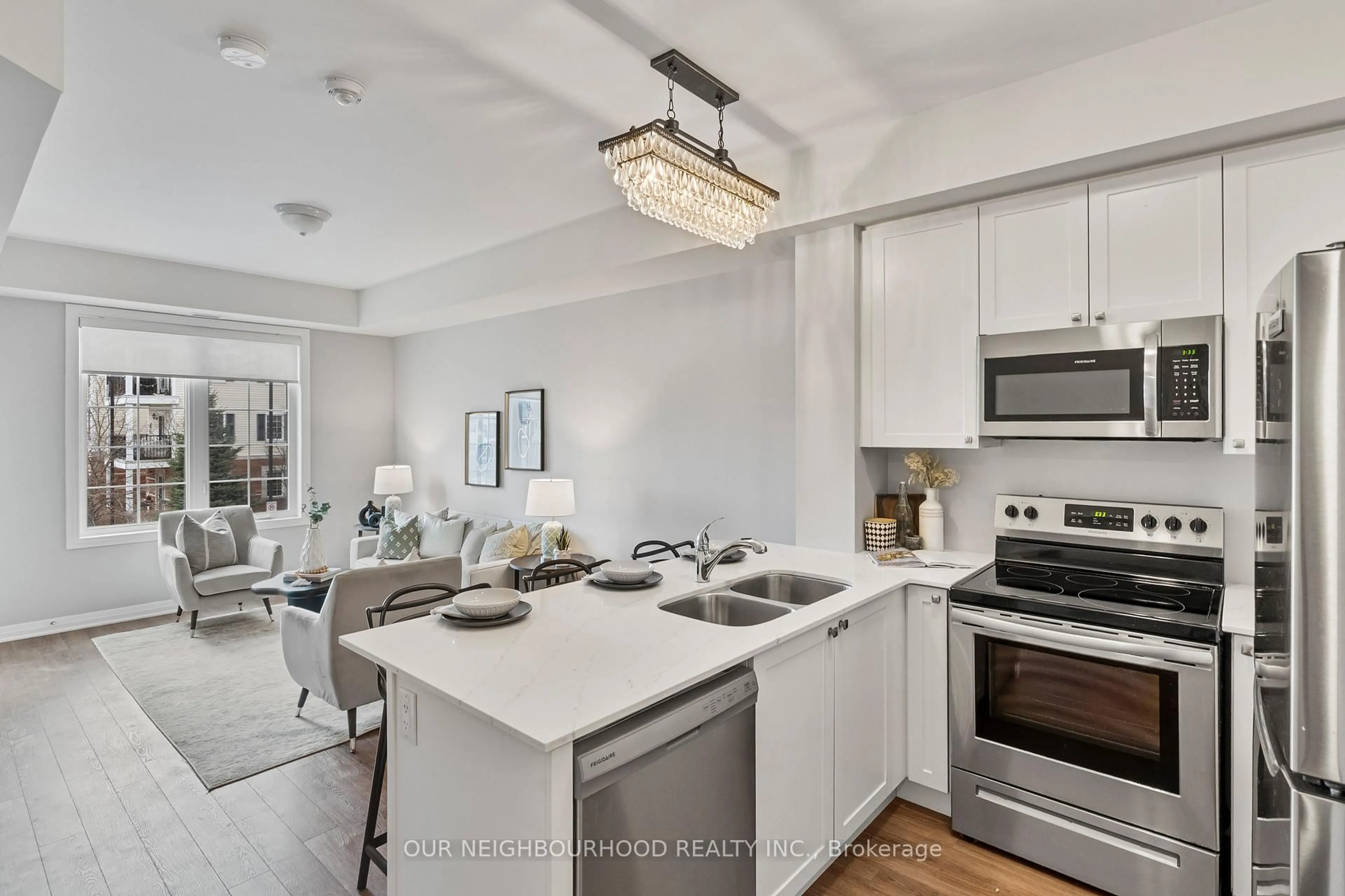 Open concept kitchen, unknown for 65 Shipway Ave #211, Clarington Ontario L1B 0B7