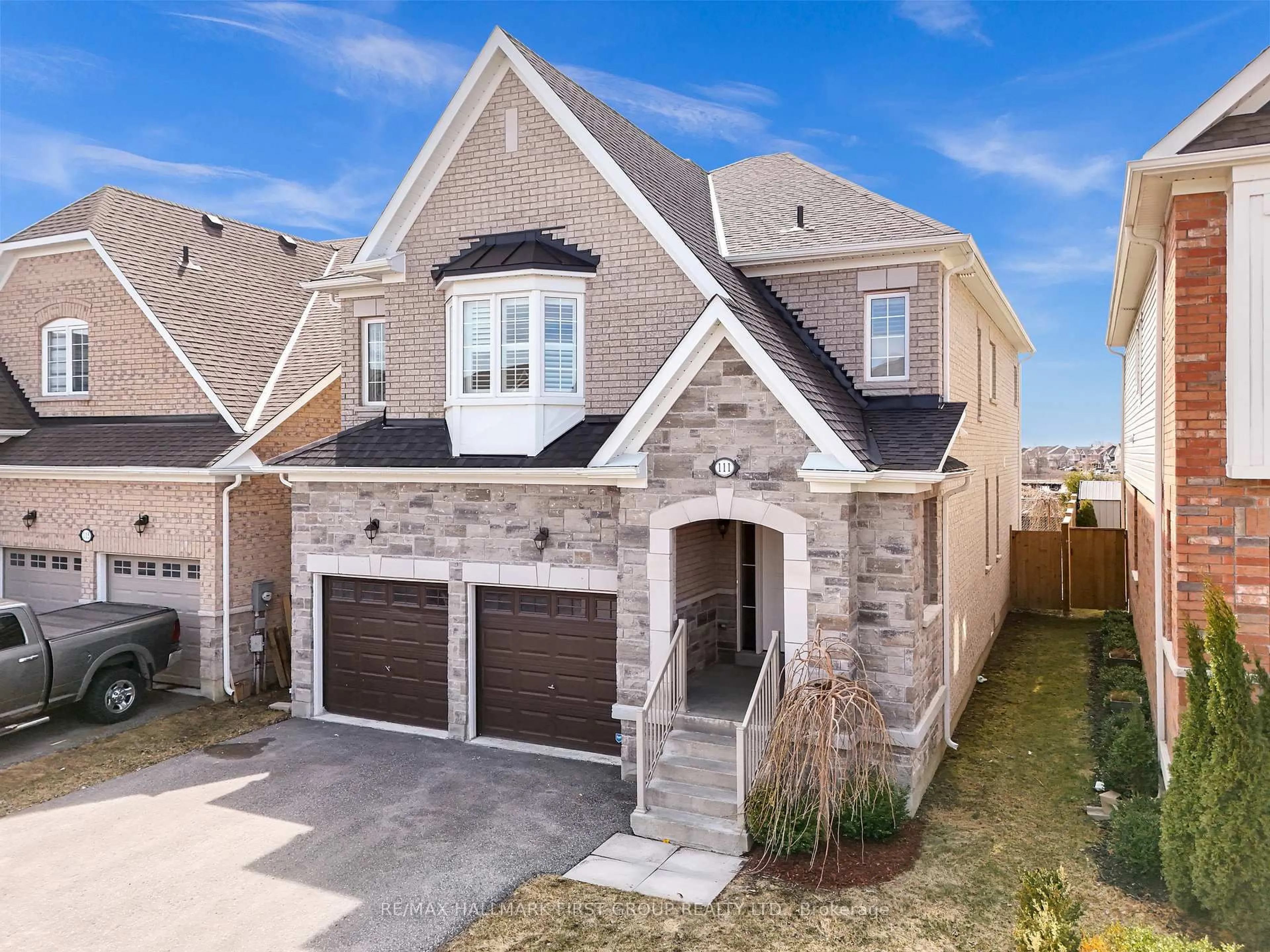 Home with brick exterior material, street for 111 Fred Jackman Ave, Clarington Ontario L1C 0T4
