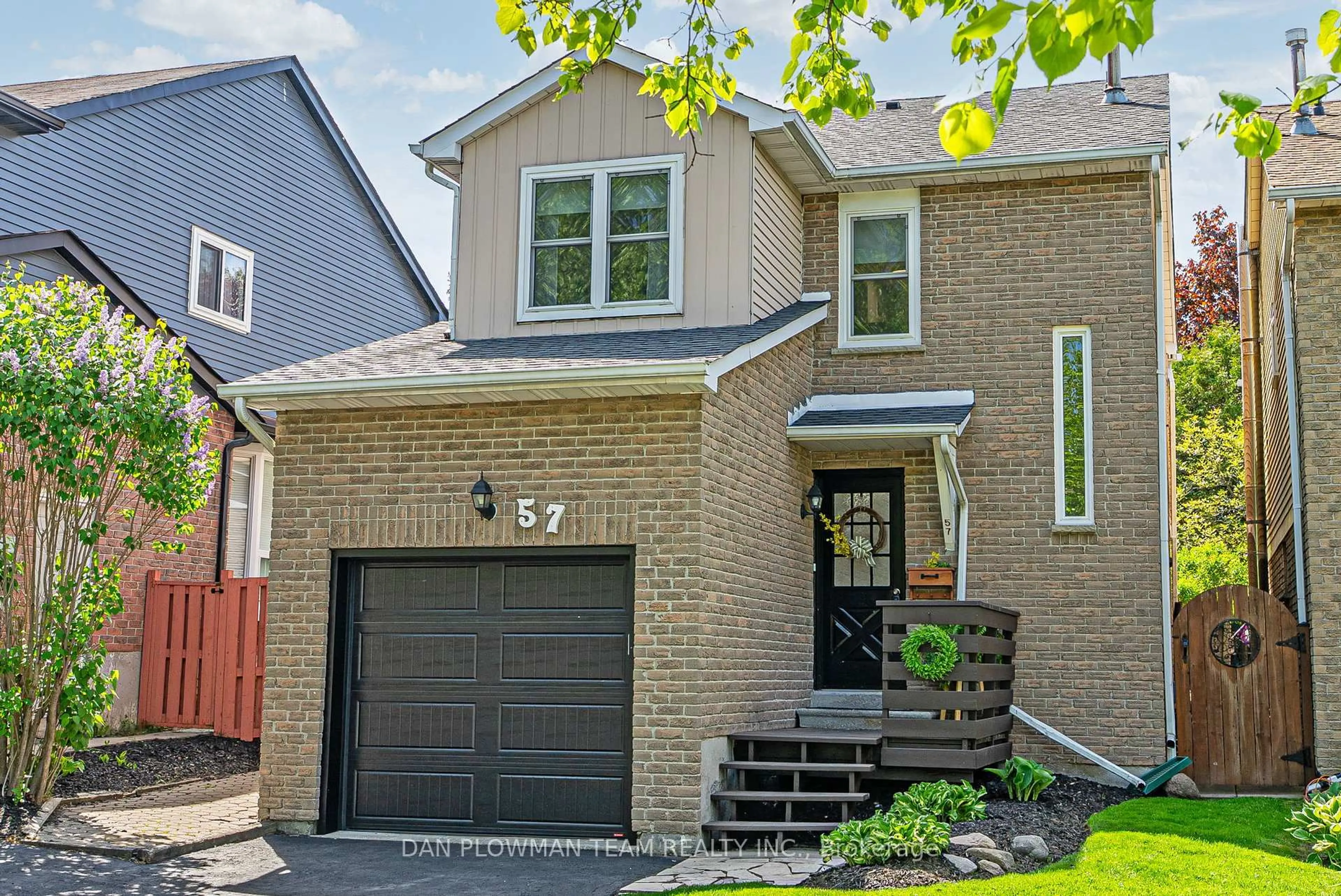 Home with brick exterior material, street for 57 Kirby Cres, Whitby Ontario L1N 6T1