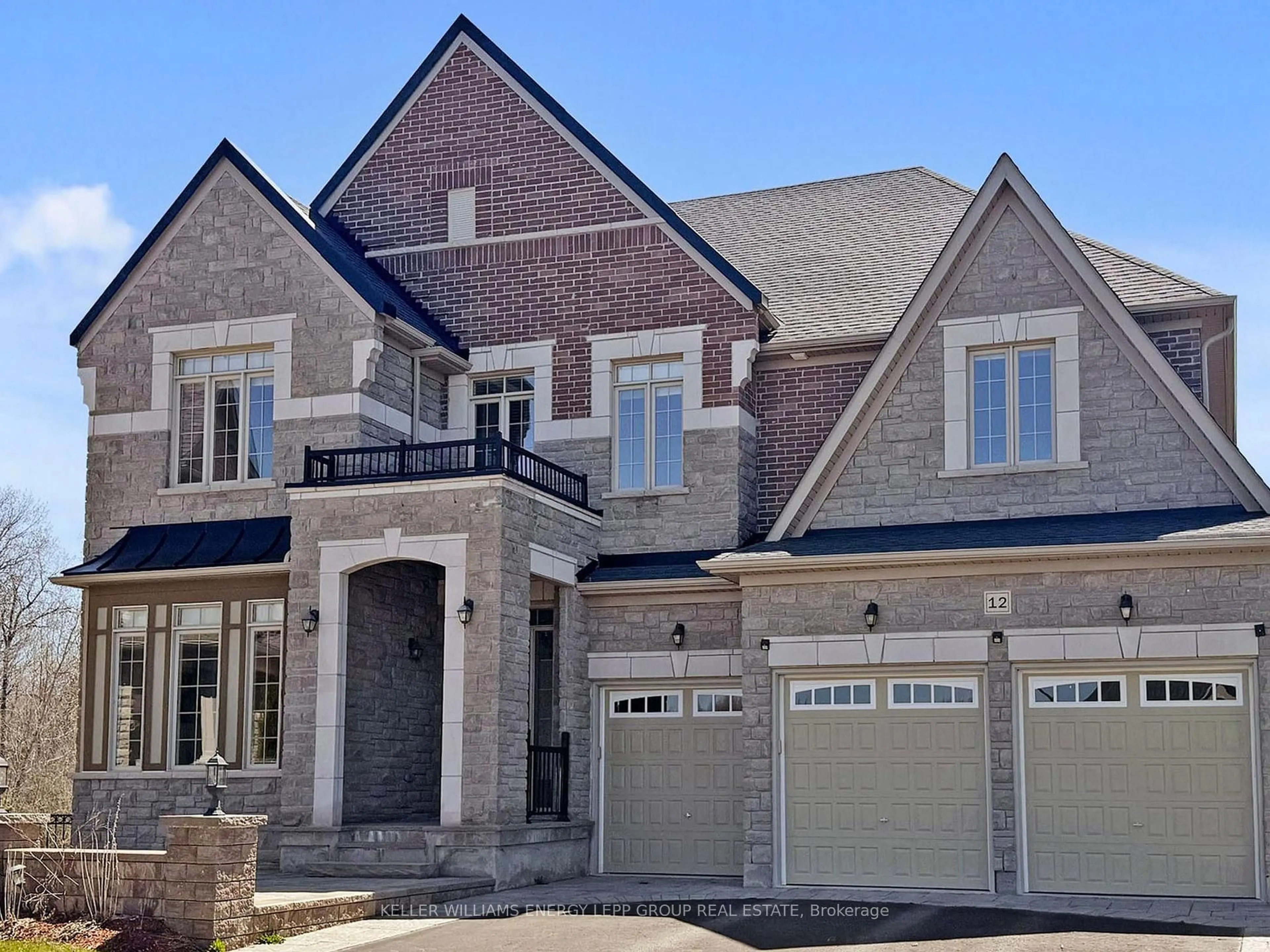 Home with brick exterior material, street for 12 Donwoods Cres, Whitby Ontario L1R 0N1