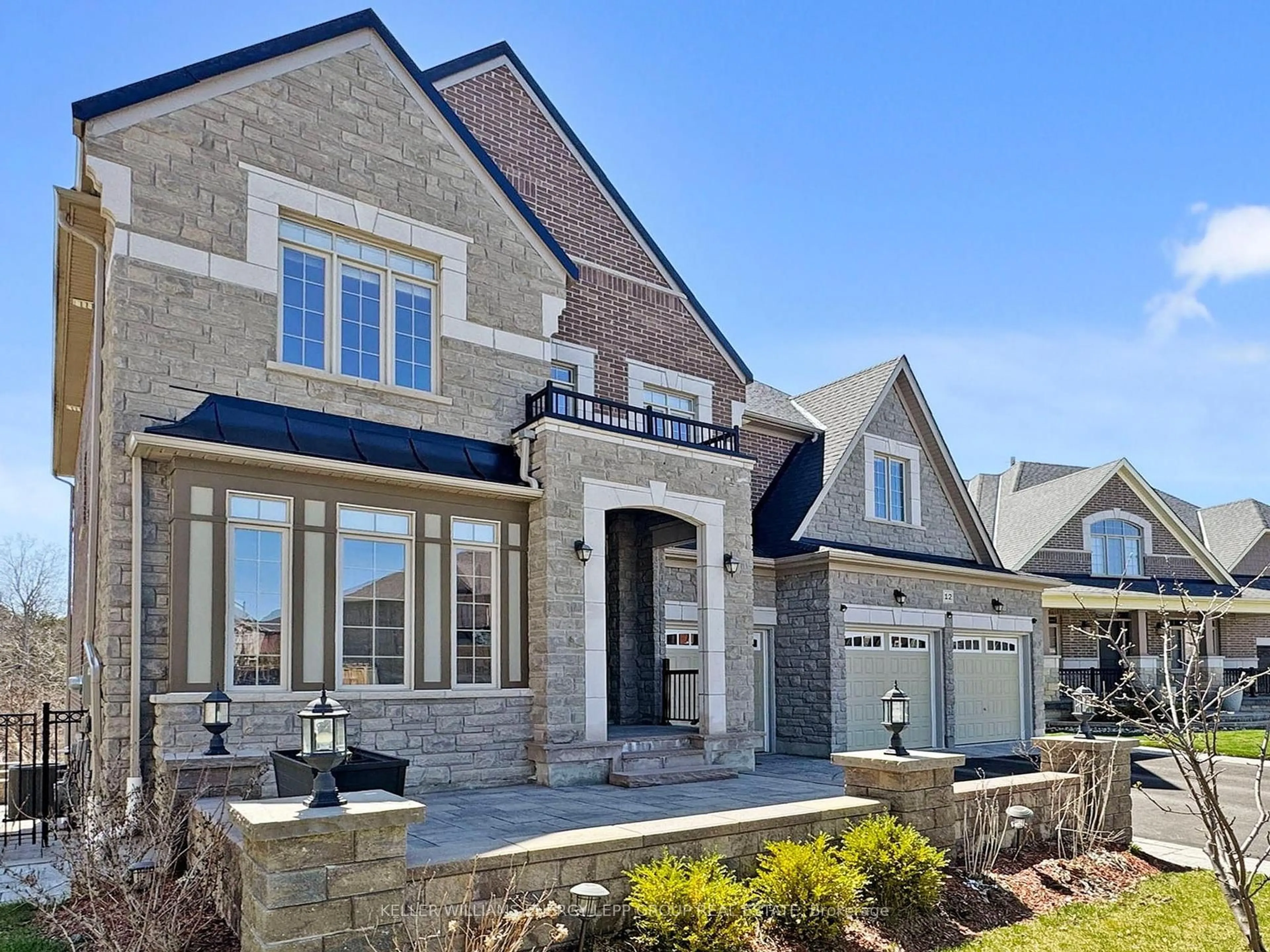 Home with brick exterior material, street for 12 Donwoods Cres, Whitby Ontario L1R 0N1
