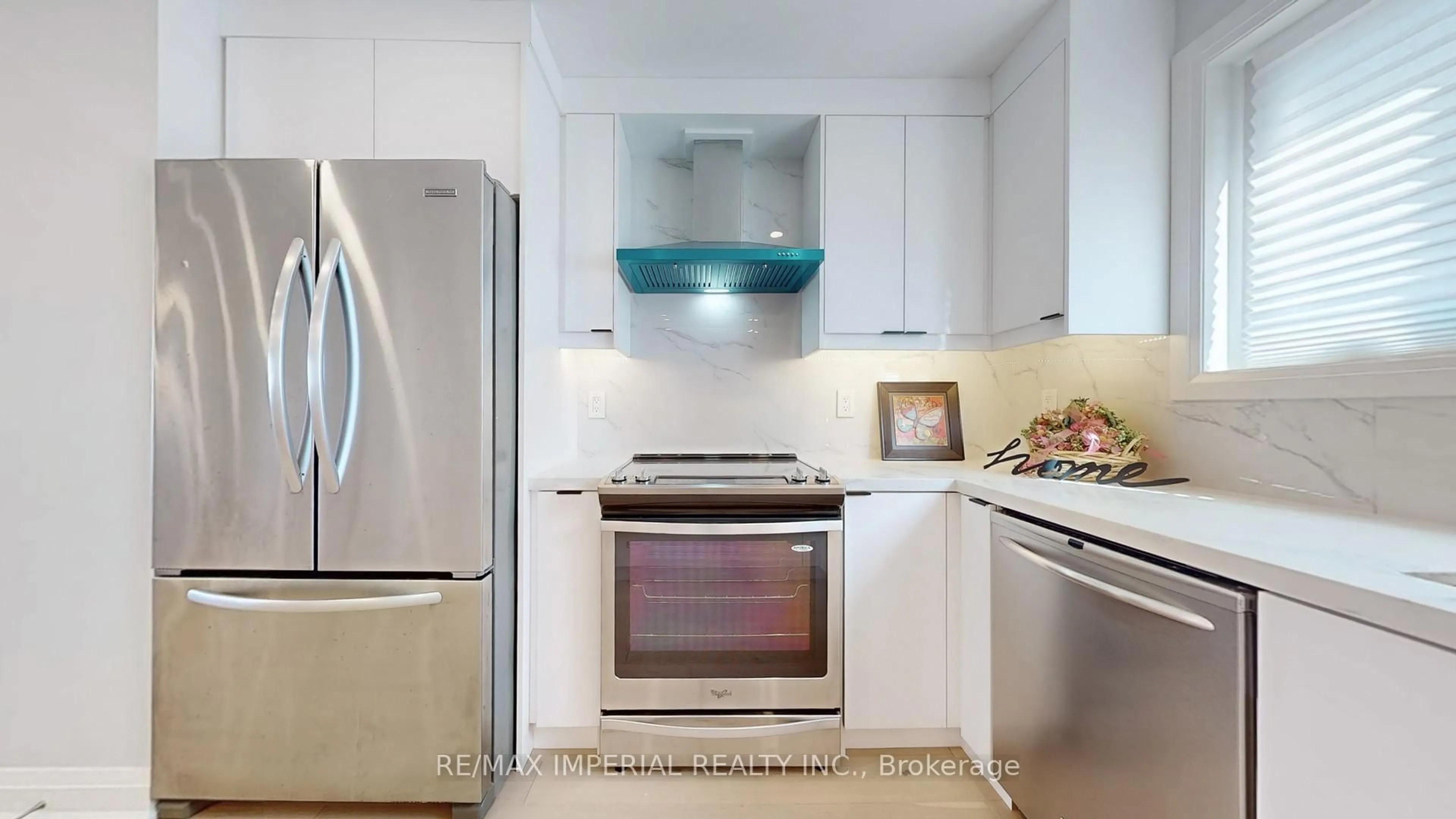 Contemporary kitchen, ceramic/tile floor for 9 Lesmount Ave, Toronto Ontario M4J 3V5