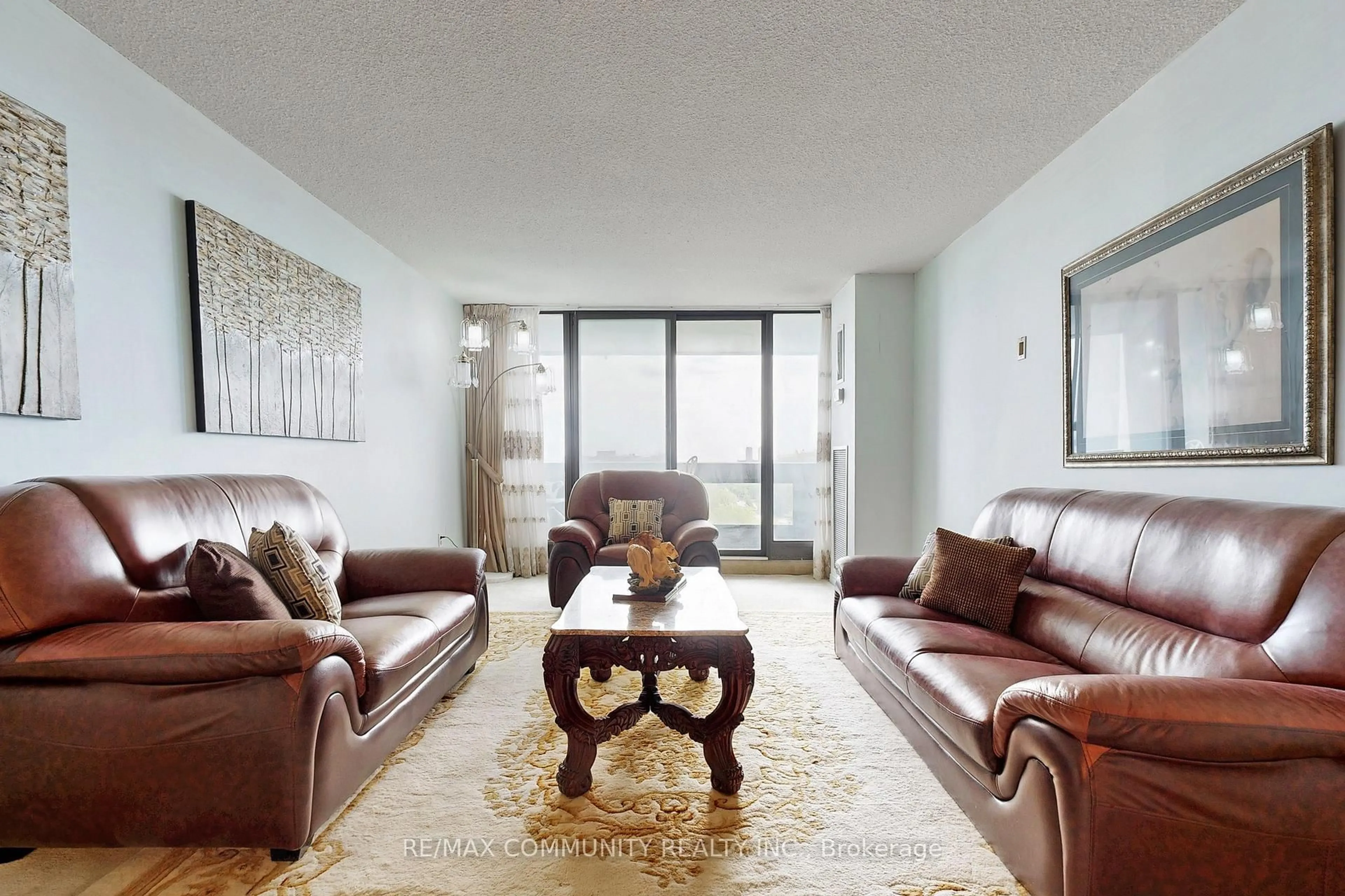 Living room with furniture, unknown for 2330 Bridletowne Circ #1103, Toronto Ontario M1W 3P6