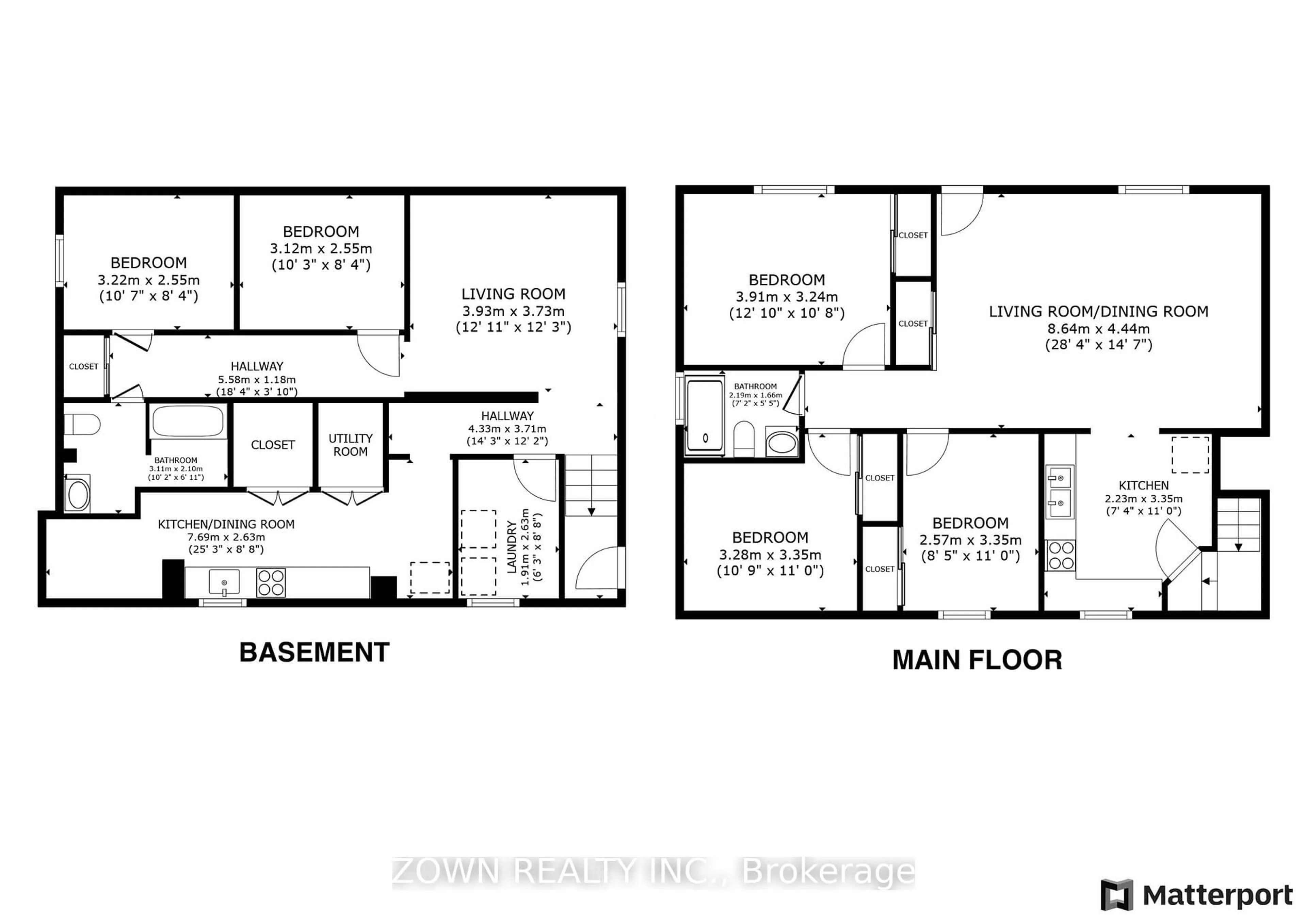 Floor plan for 3853 Finch Ave, Toronto Ontario M1T 3G1