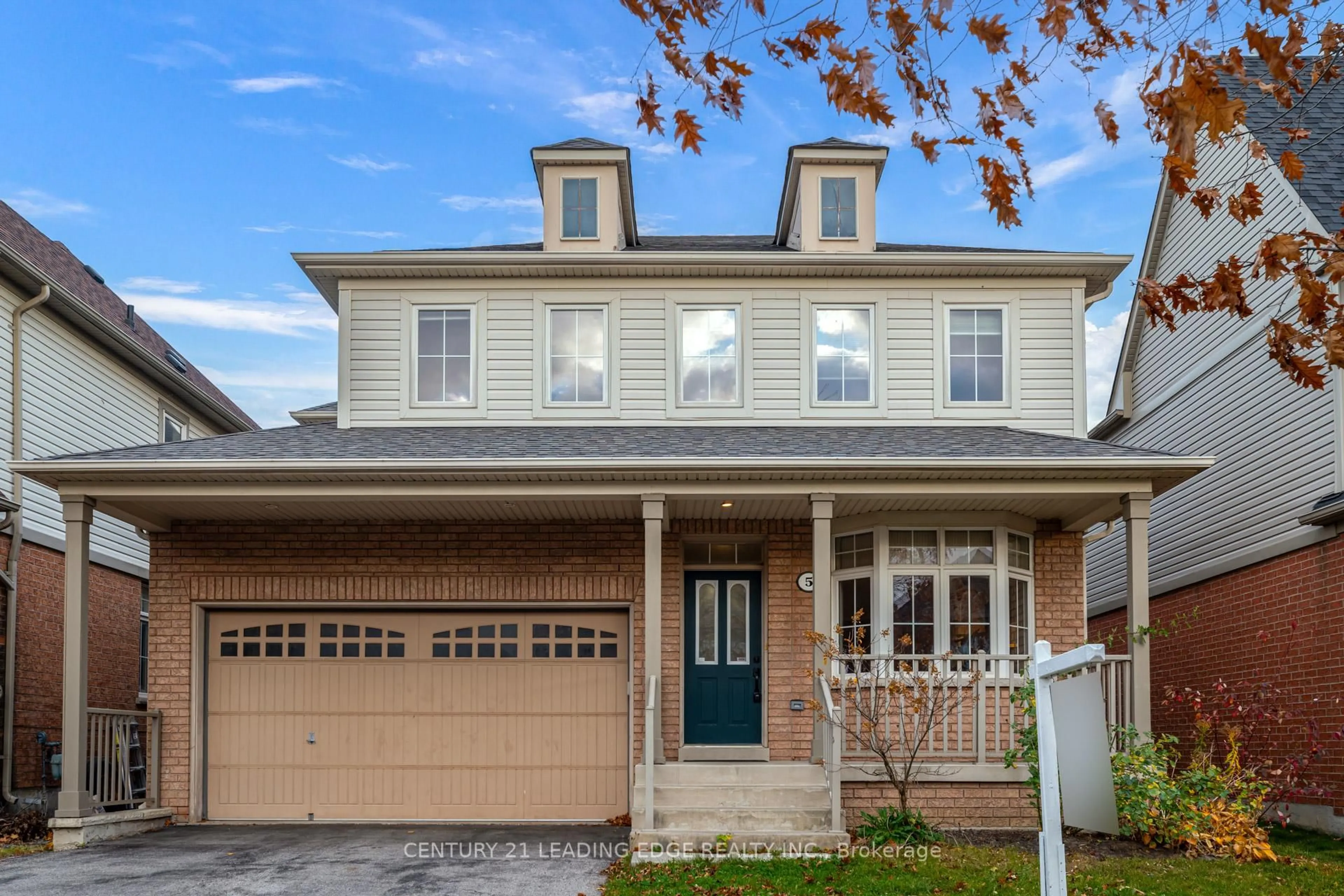 Home with brick exterior material, street for 5 Woodbine Pl, Oshawa Ontario L1L 1C6