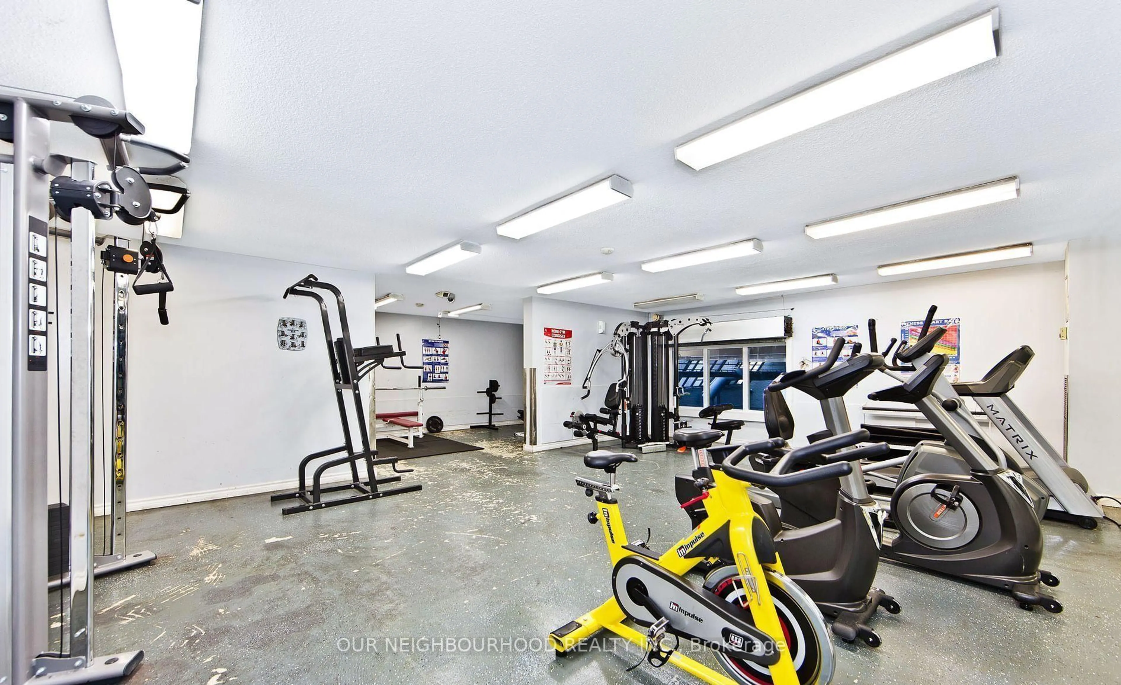 Gym or fitness room for 4064 Lawrence Ave #205, Toronto Ontario M1E 4V6