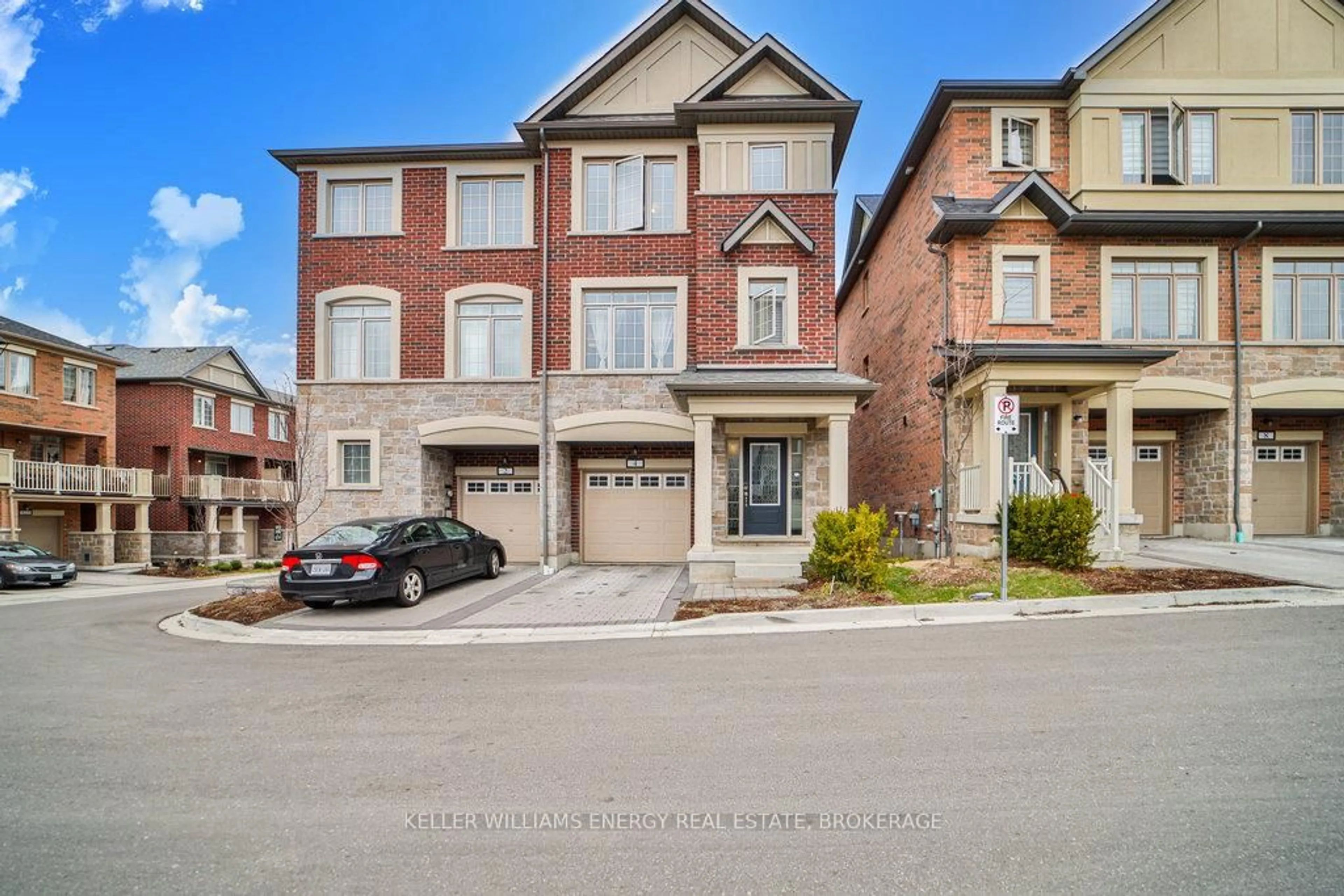 Home with brick exterior material, street for 4 Healthcote Lane, Ajax Ontario L1Z 0V2