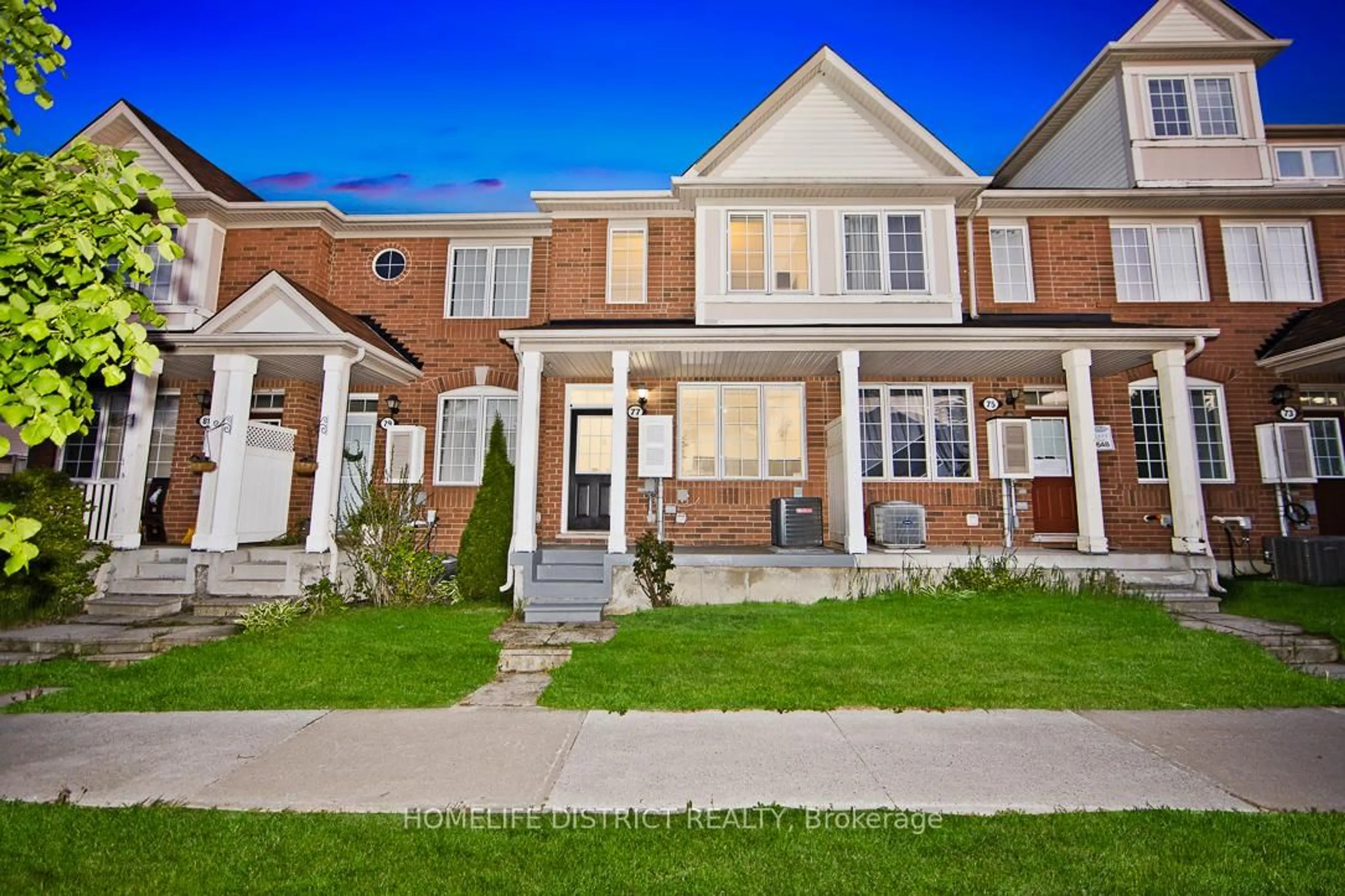 Home with brick exterior material, street for 77 Coyote Cres, Toronto Ontario M1B 6H2