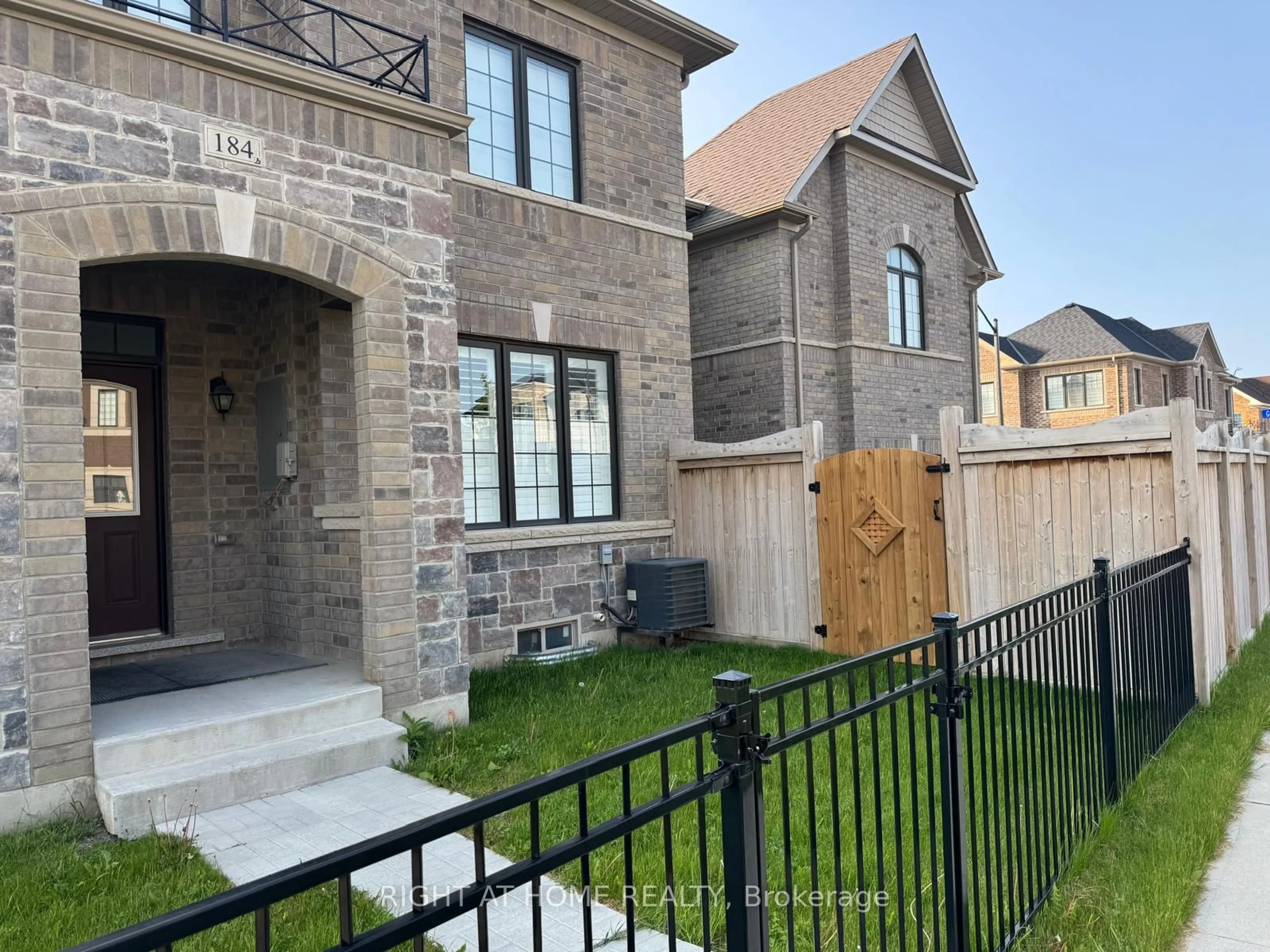 Home with brick exterior material, street for 184 Coronation Rd, Whitby Ontario L1P 0H5