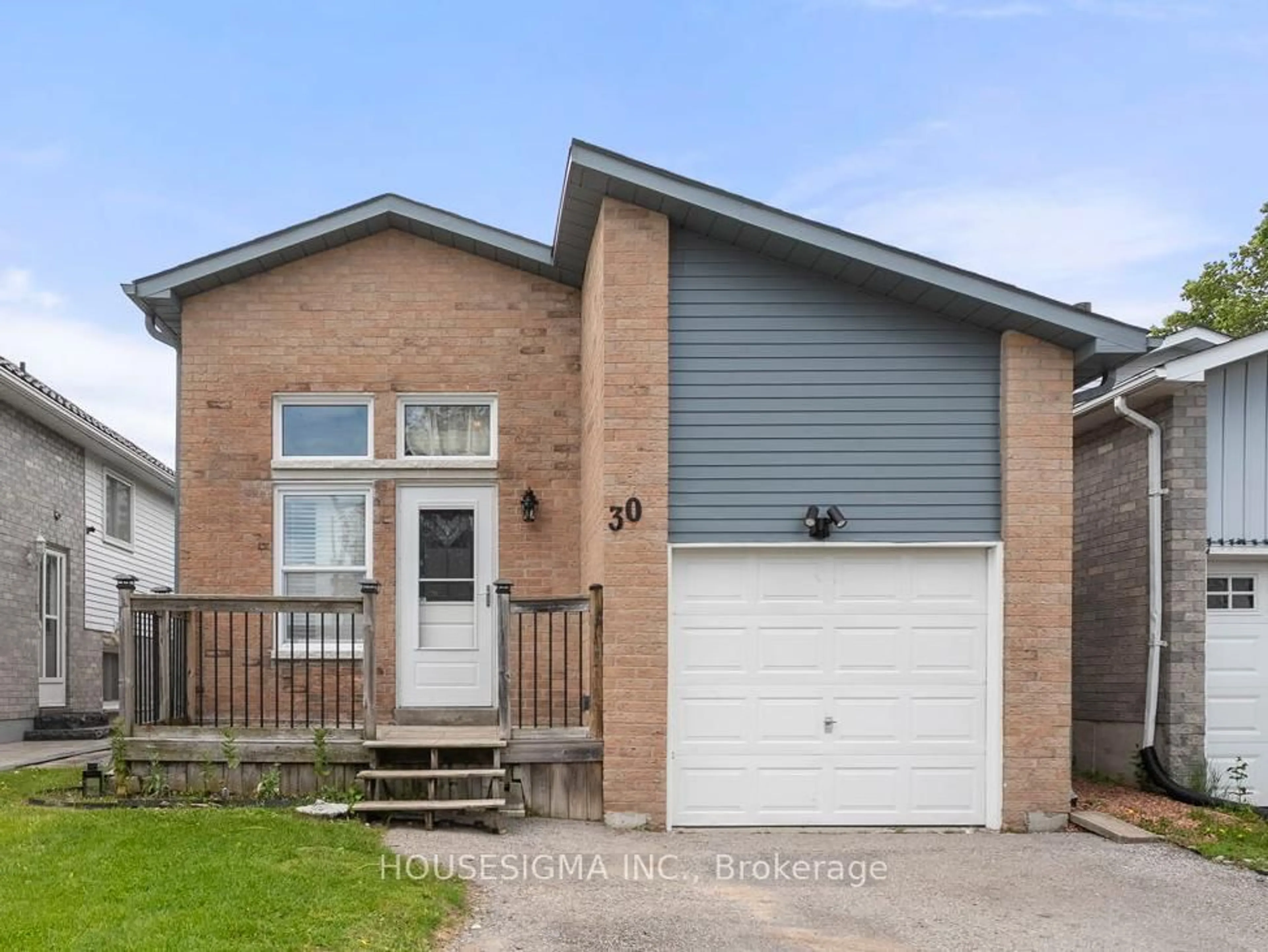 Home with brick exterior material, street for 30 Firwood Ave, Clarington Ontario L1E 1P9