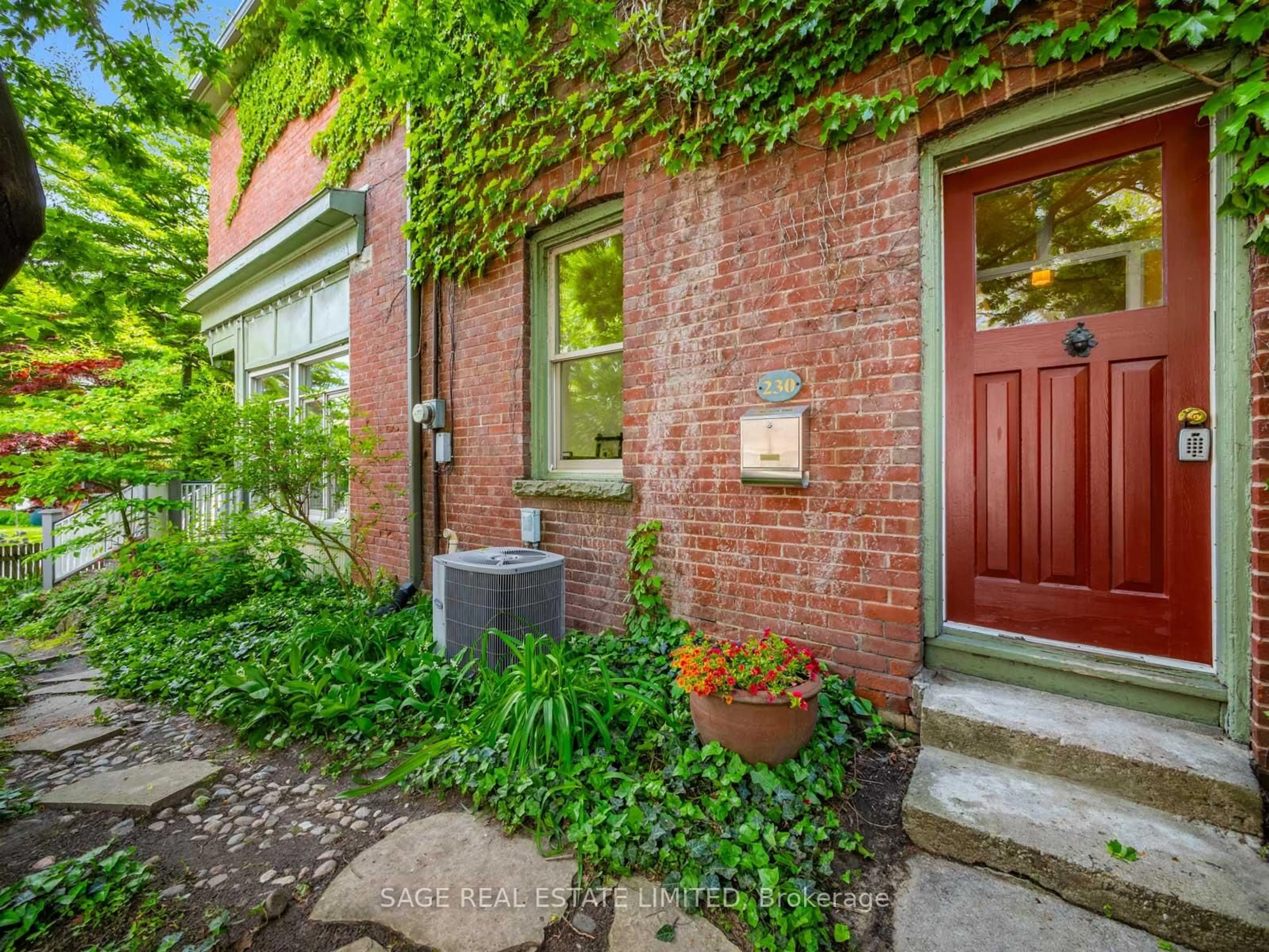 Home with brick exterior material, street for 230 Withrow Ave, Toronto Ontario M4K 1E1