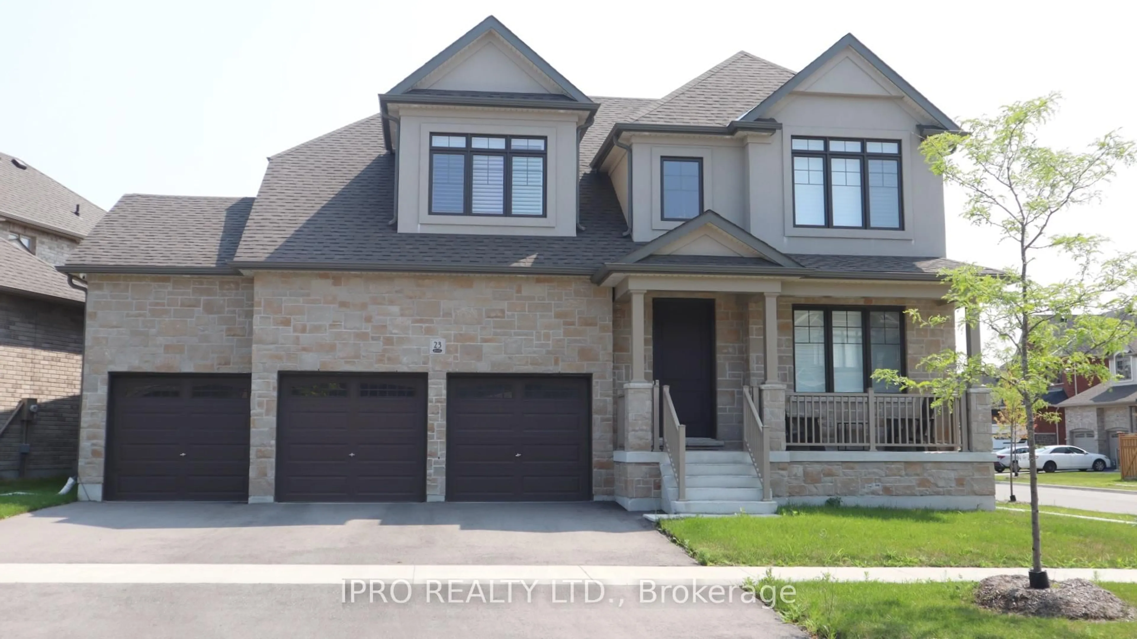 Home with brick exterior material, street for 23 Higham Pl, Clarington Ontario L1C 7G5