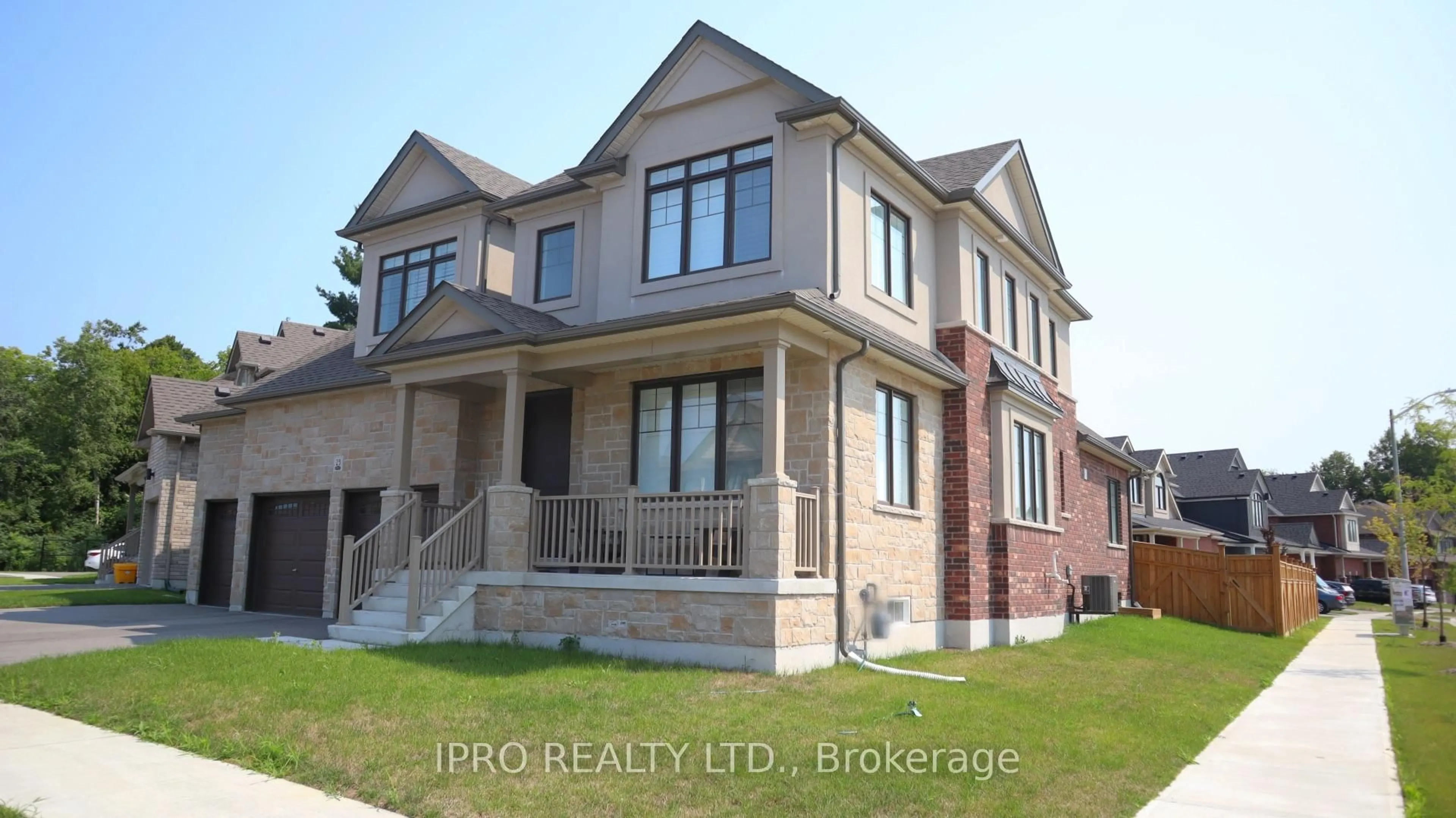 Home with brick exterior material, building for 23 Higham Pl, Clarington Ontario L1C 7G5