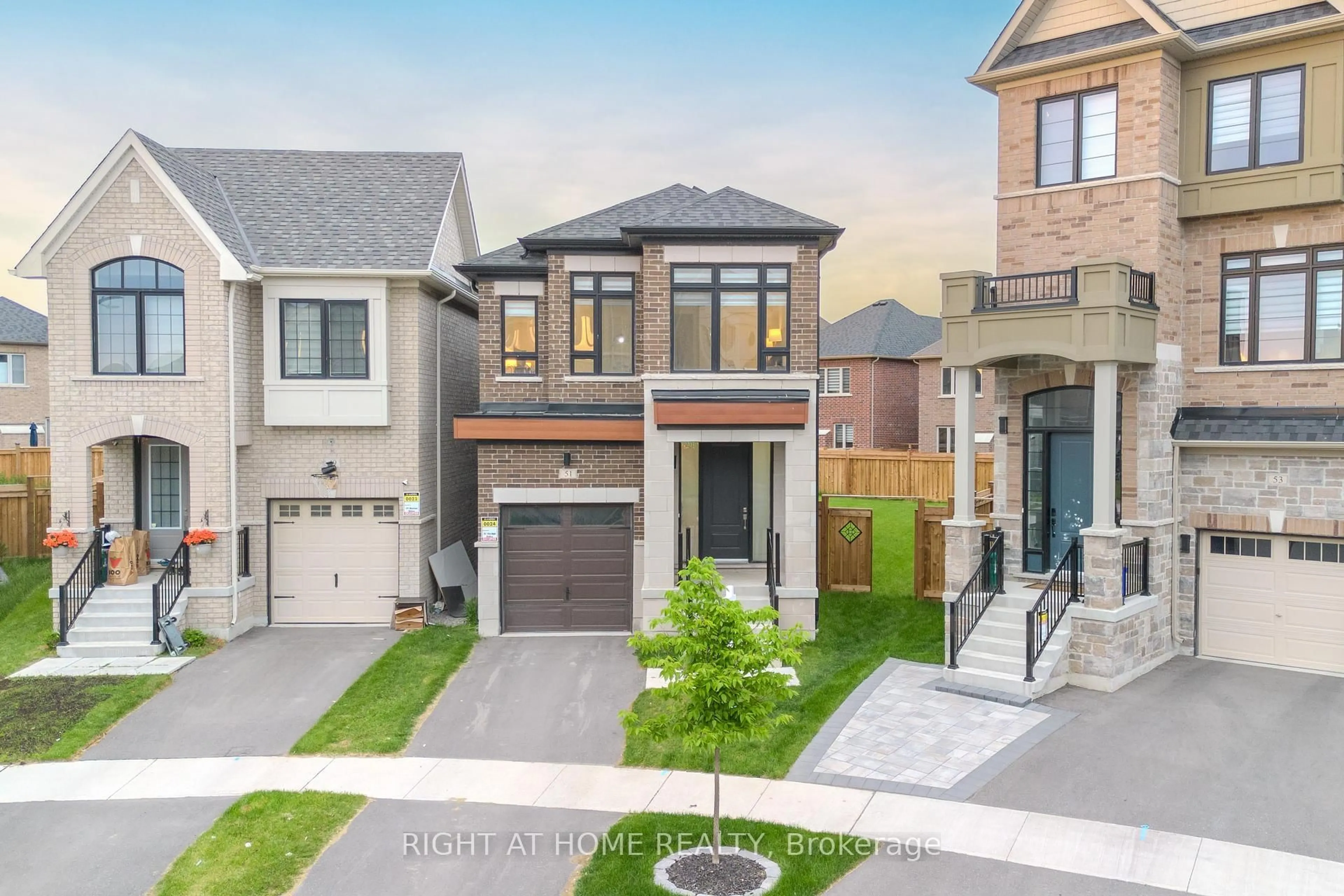 Home with brick exterior material, street for 51 Dorian Dr, Whitby Ontario L1P 0L6