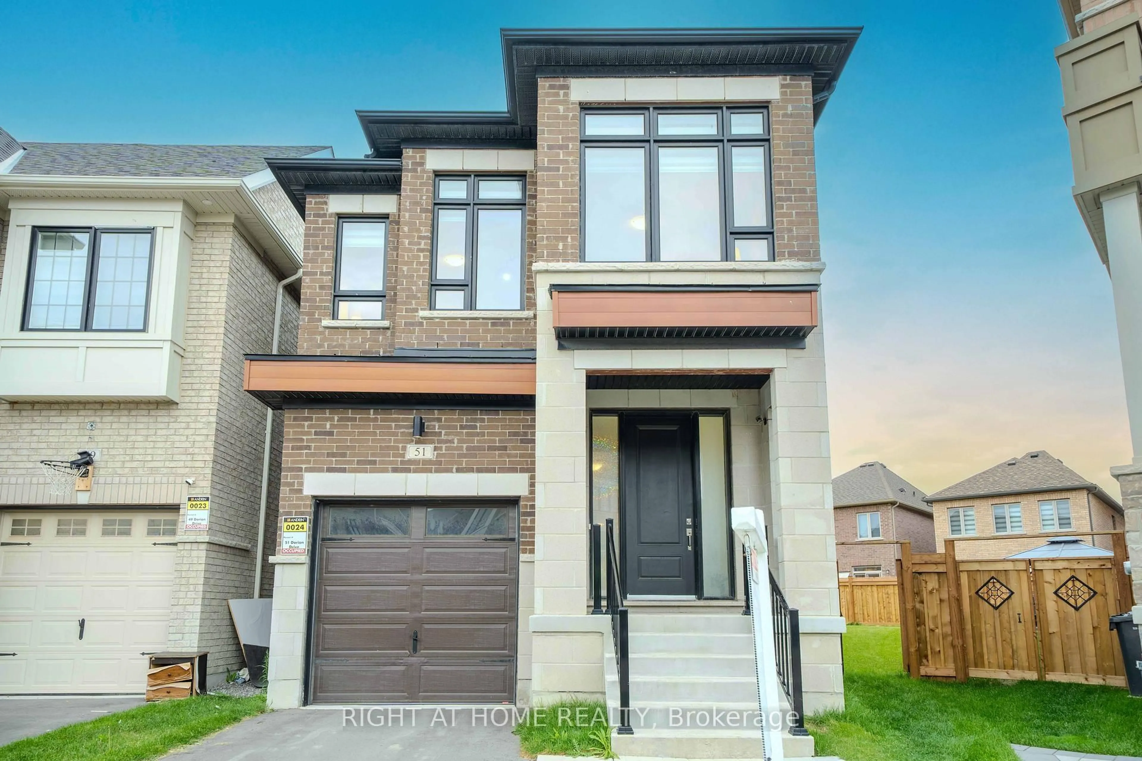 Home with brick exterior material, street for 51 Dorian Dr, Whitby Ontario L1P 0L6