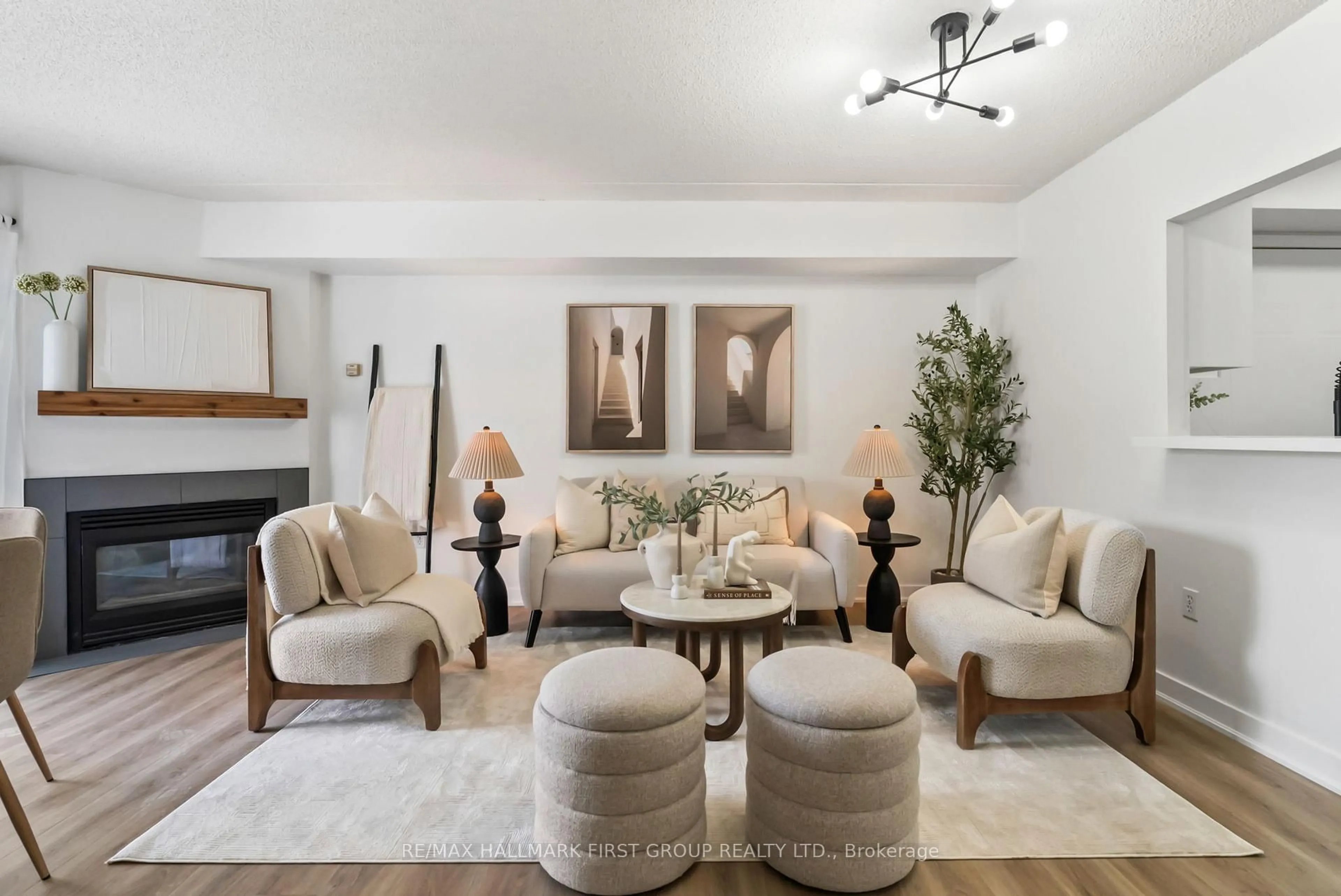 Living room with furniture, unknown for 95 Wellington St #201, Clarington Ontario L1C 5A1