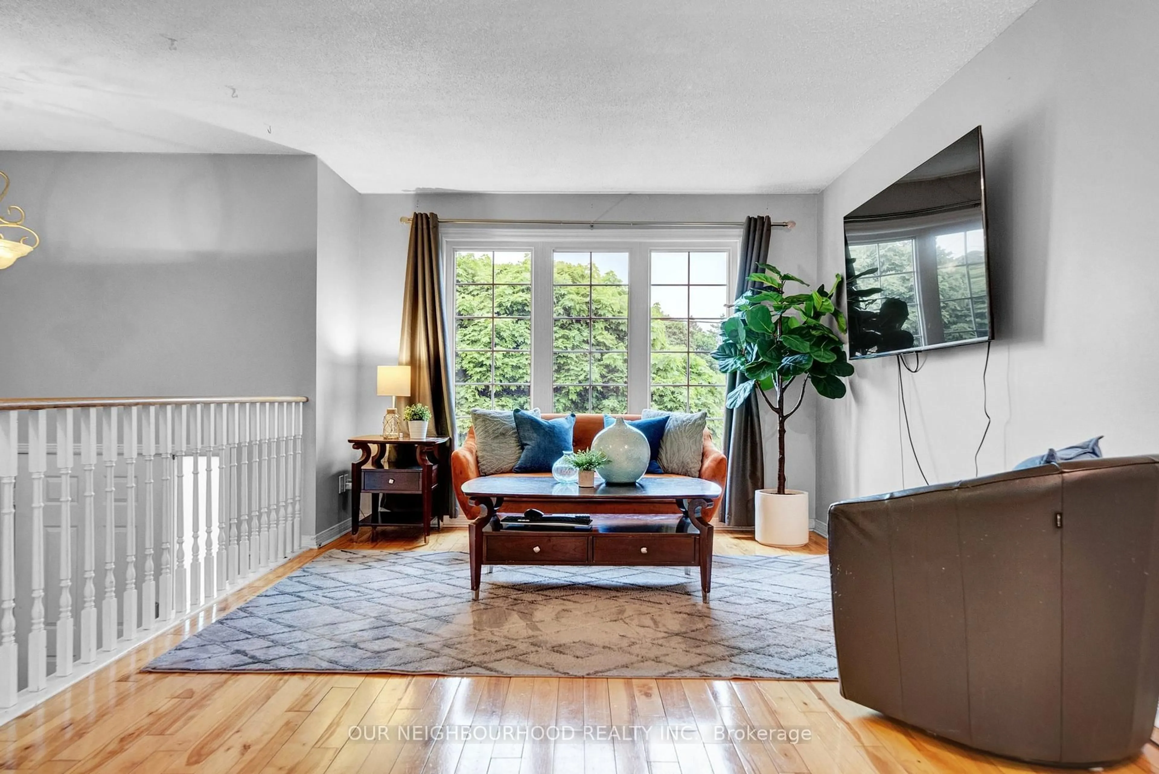 Living room with furniture, unknown for 38 Centerfield Dr, Clarington Ontario L1E 1H4