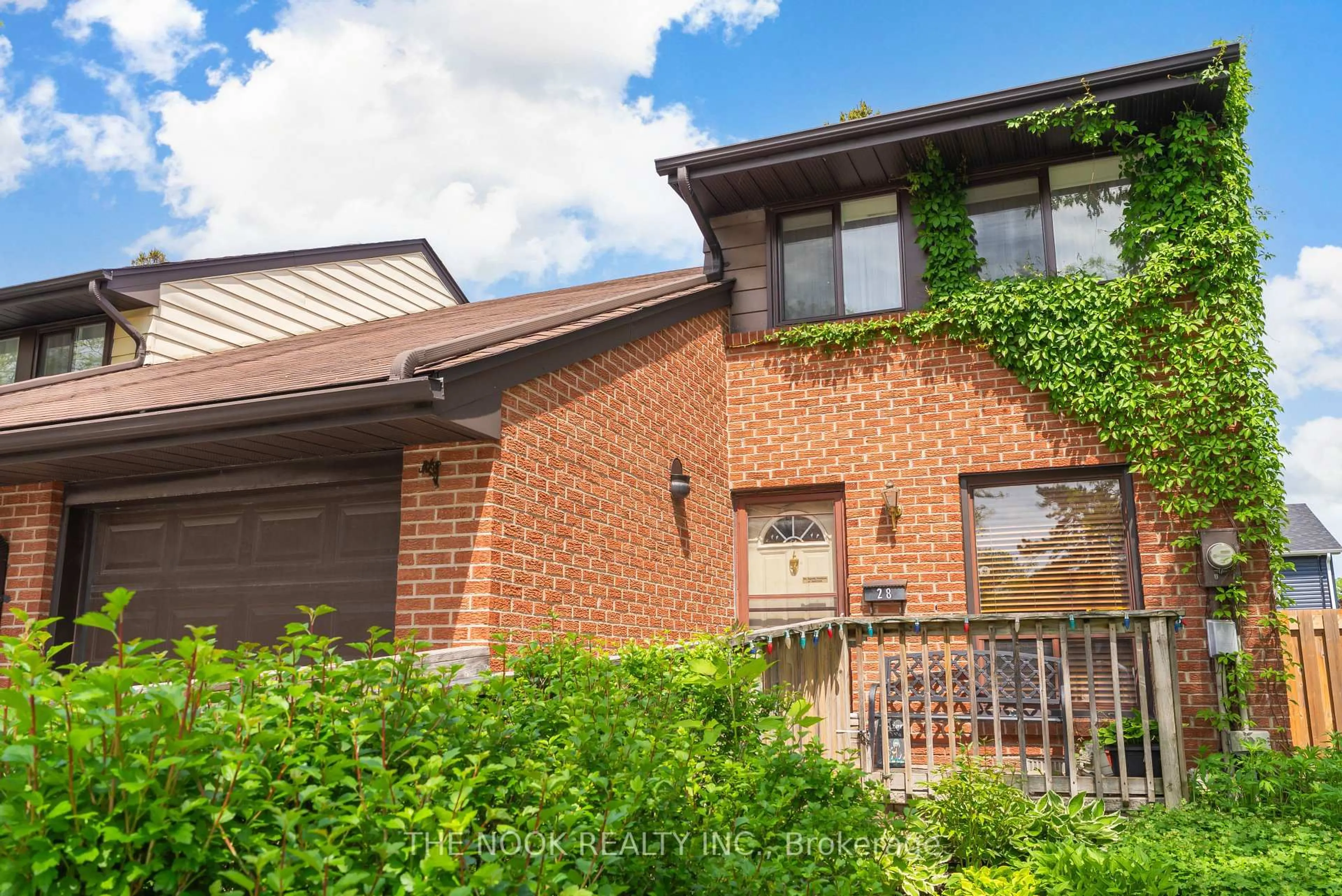 Home with brick exterior material, street for 155 Glovers Rd #28, Oshawa Ontario L1G 7A4