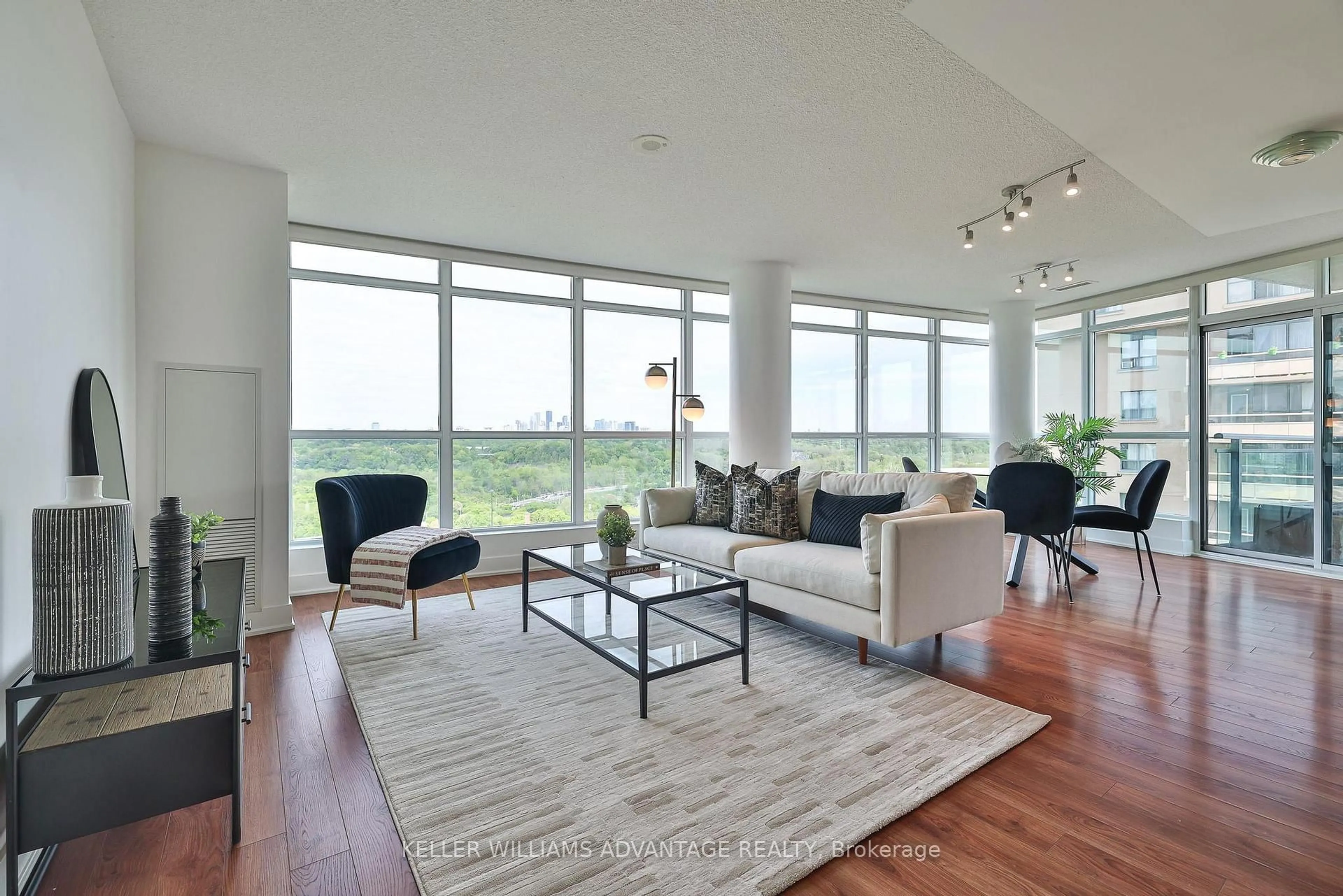Living room with furniture, unknown for 1048 Broadview Ave #1208, Toronto Ontario M4K 2B8
