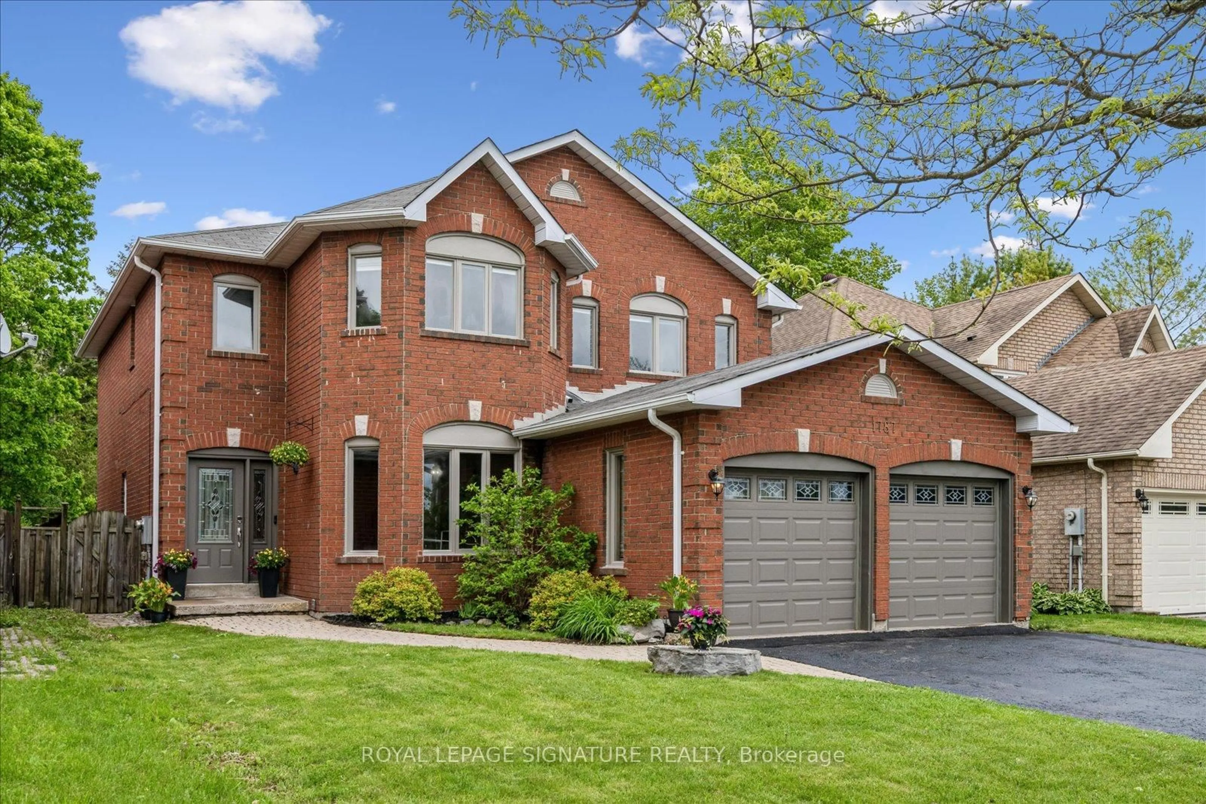 Home with brick exterior material, street for 1787 Westcreek Dr, Pickering Ontario L1V 6J8