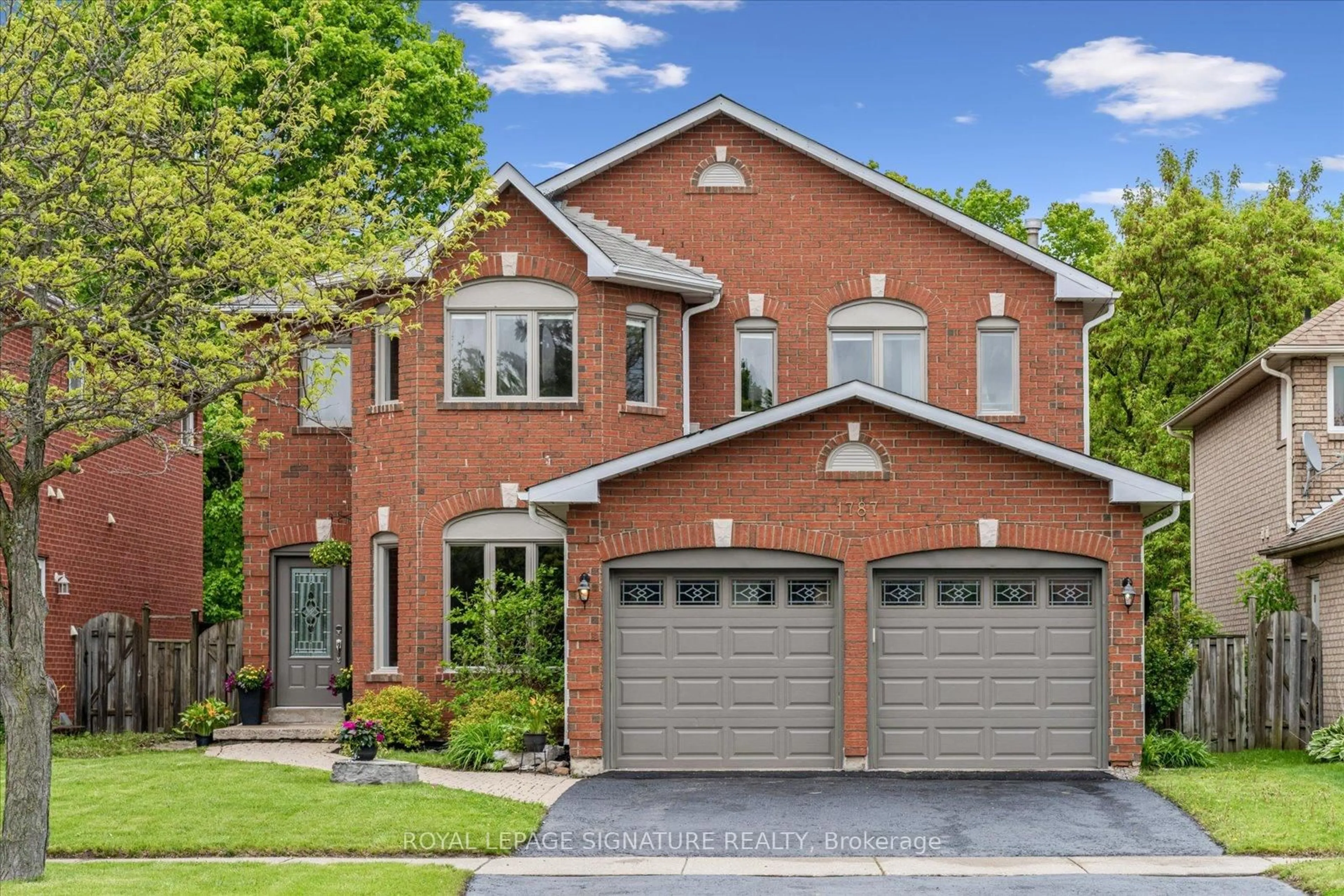 Home with brick exterior material, street for 1787 Westcreek Dr, Pickering Ontario L1V 6J8