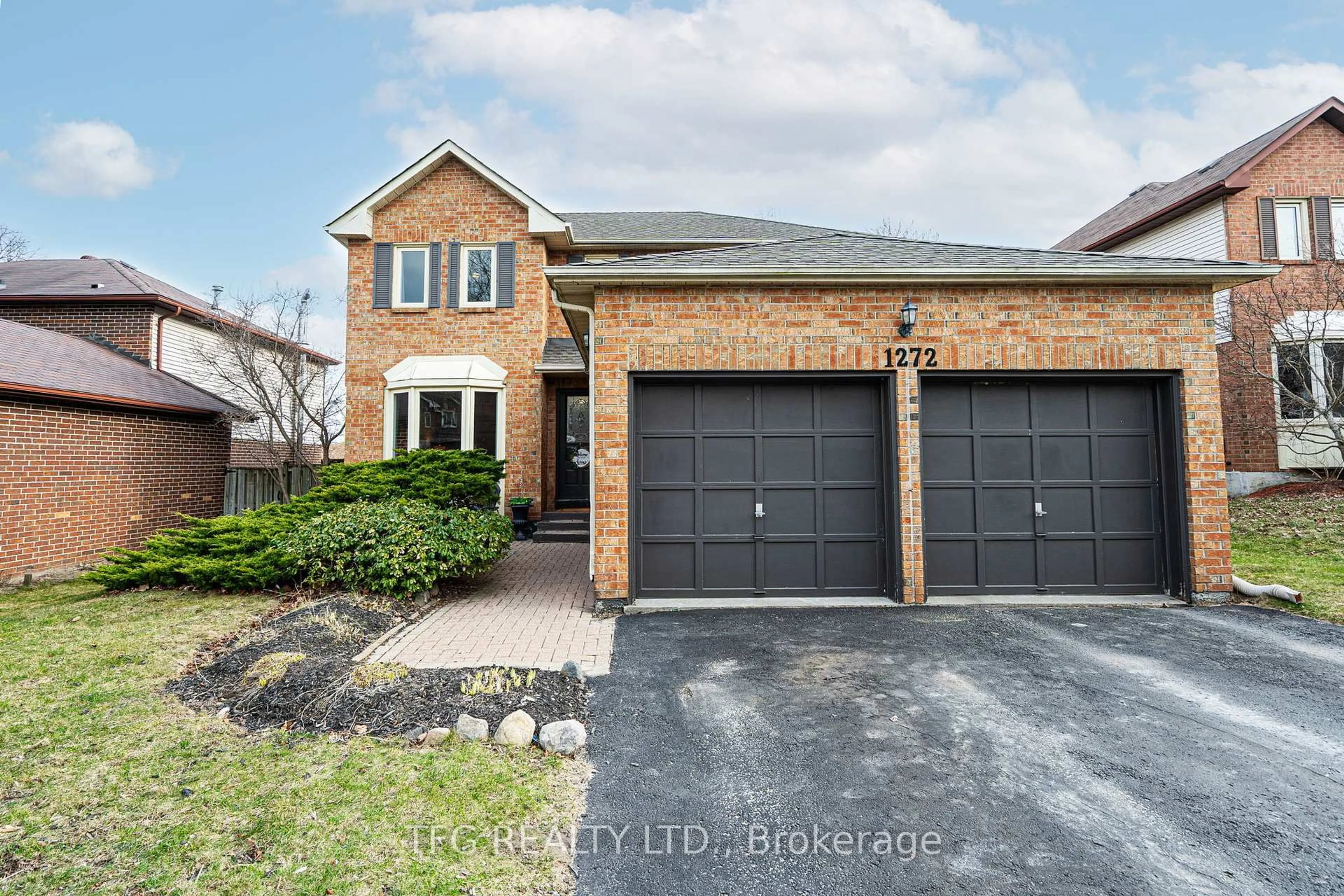 Home with brick exterior material, street for 1272 Maple Ridge Dr, Pickering Ontario L1X 1H5