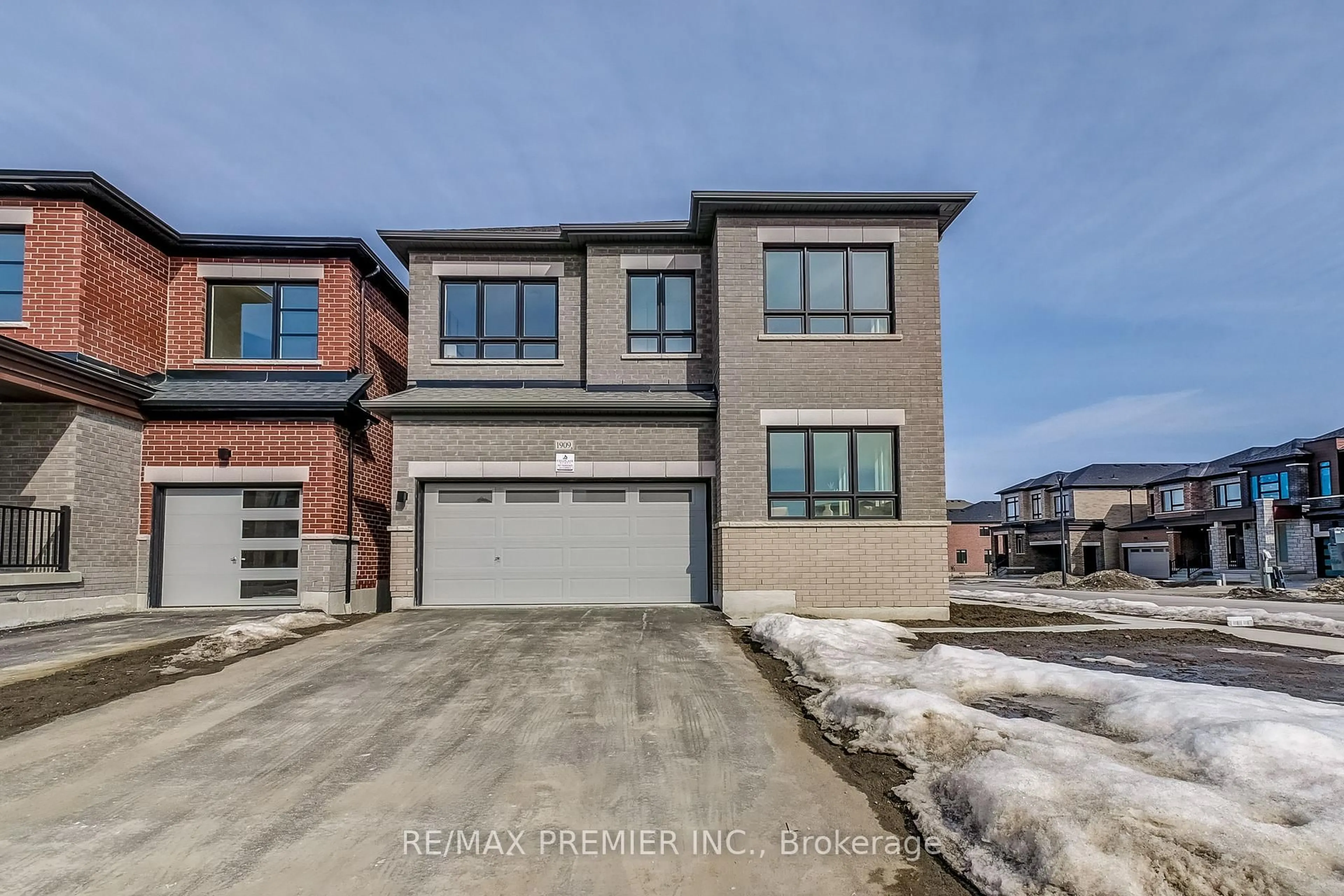Home with brick exterior material, street for 1909 Passionfruit Grve, Pickering Ontario L1Y 0B4