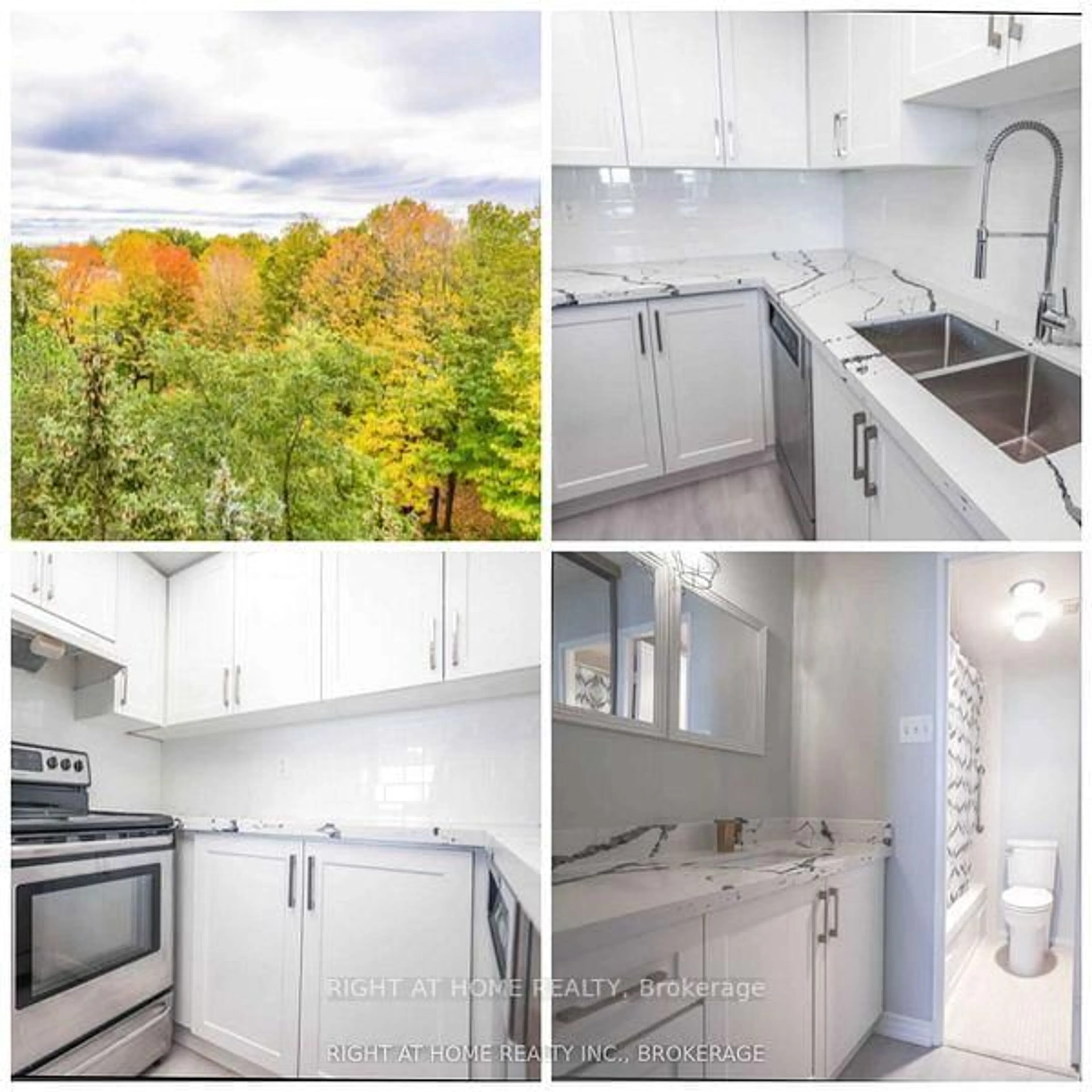 Open concept kitchen, unknown for 121 Ling Rd #703, Toronto Ontario M1E 4Y2