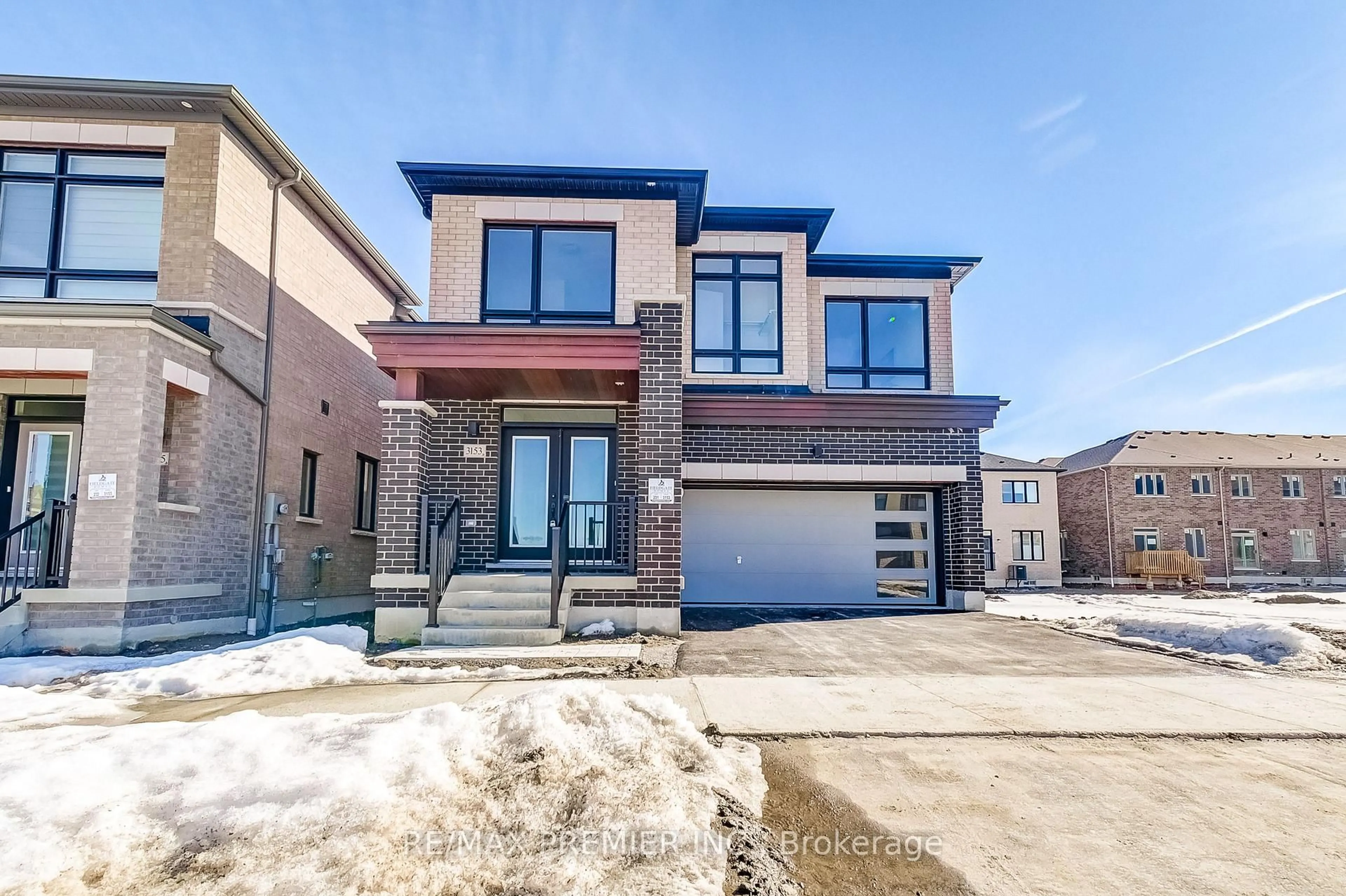 Home with brick exterior material, street for 3153 Blazing Star Ave, Pickering Ontario L1Y 0B4