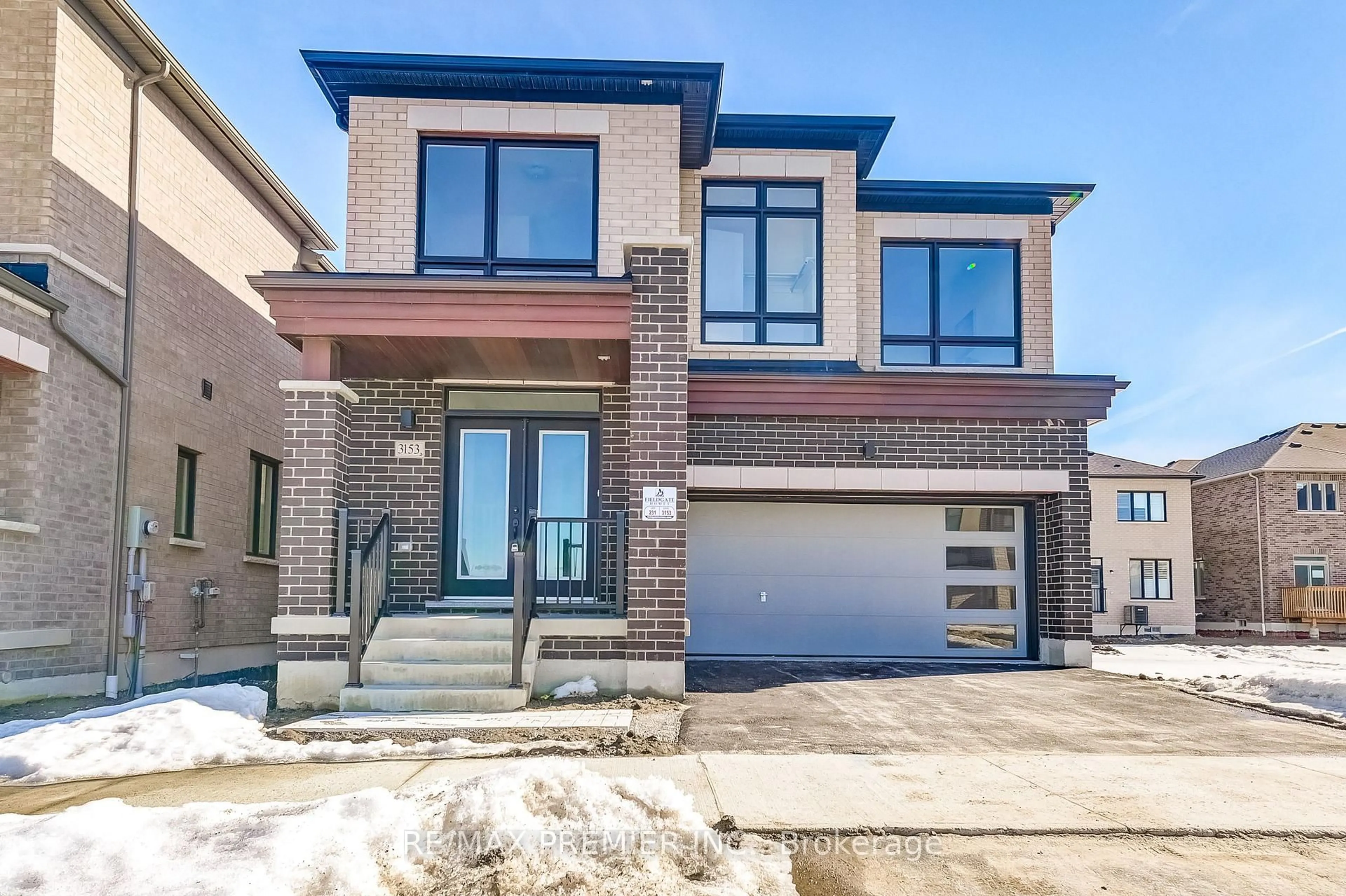 Home with brick exterior material, street for 3153 Blazing Star Ave, Pickering Ontario L1Y 0B4