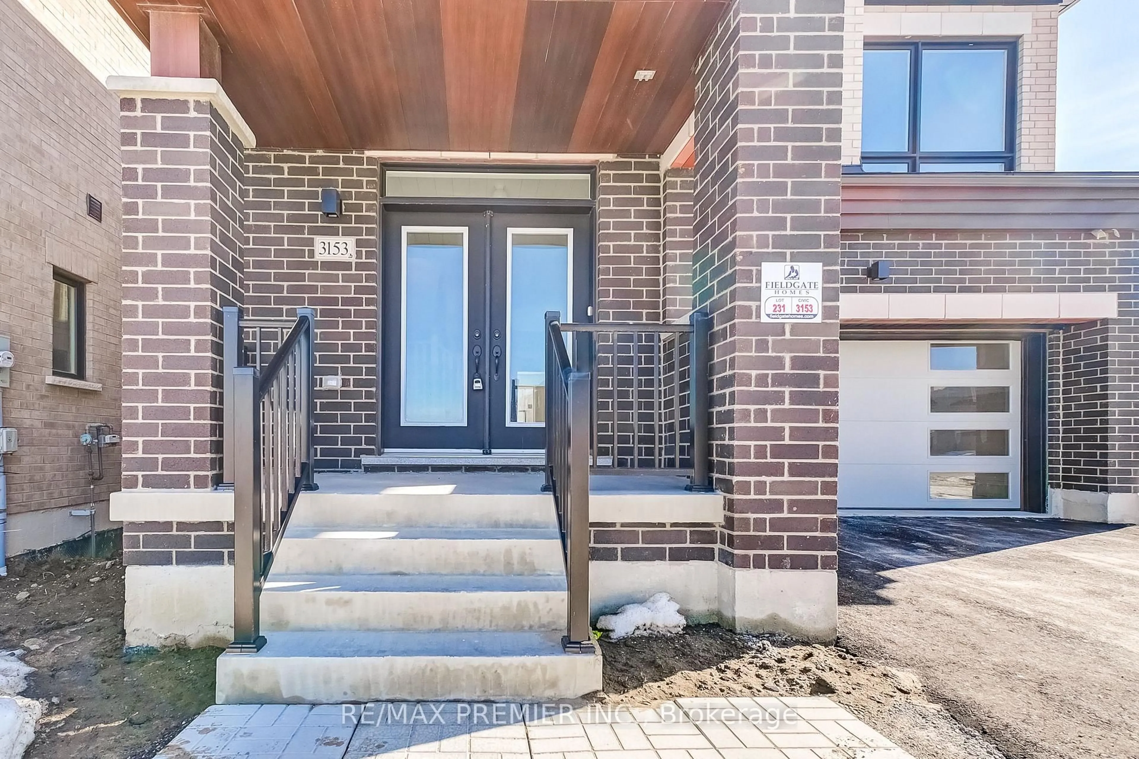 Home with brick exterior material, street for 3153 Blazing Star Ave, Pickering Ontario L1Y 0B4