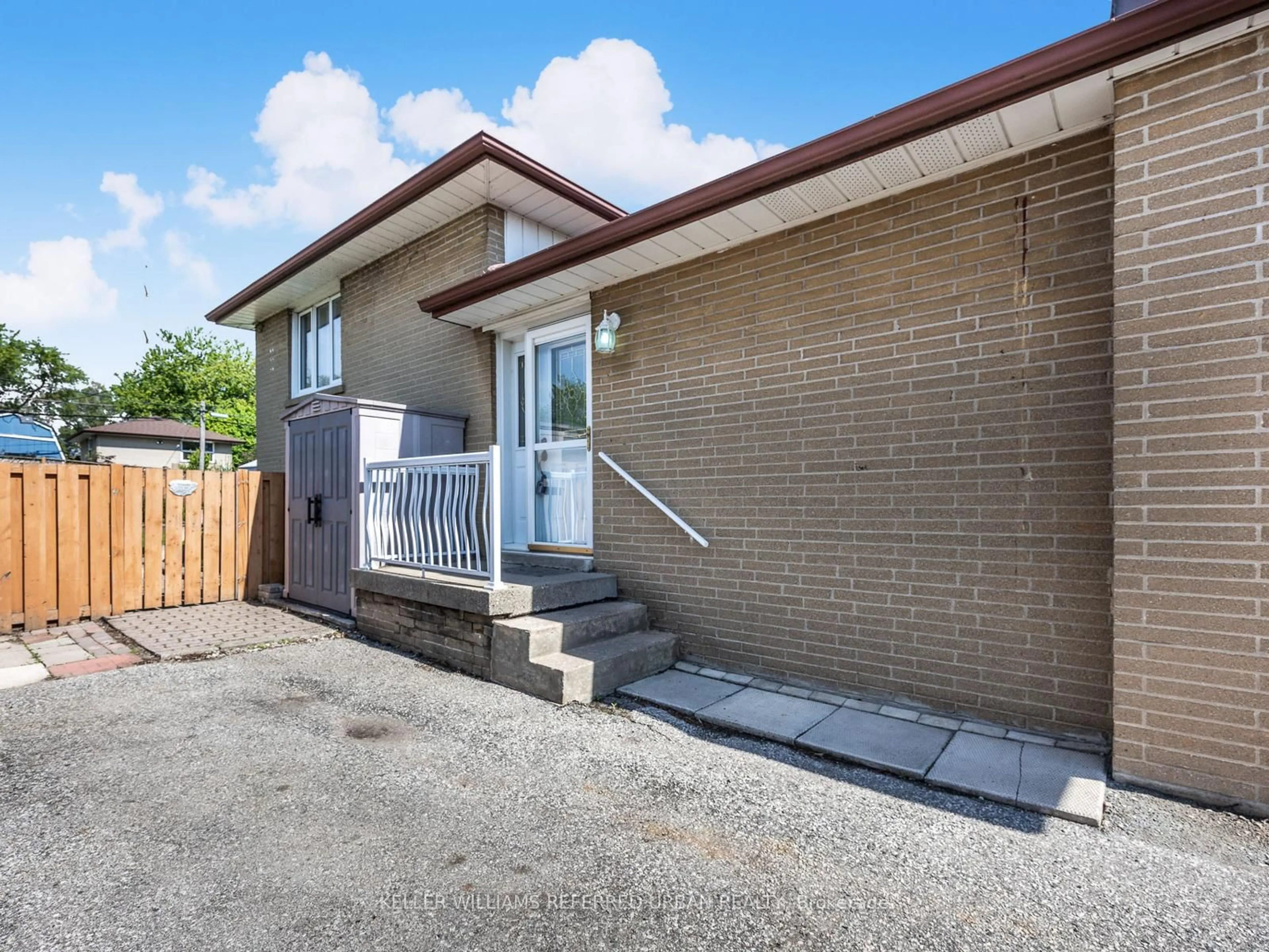 Home with brick exterior material, street for 10 Frolick Cres, Toronto Ontario M1G 3E7